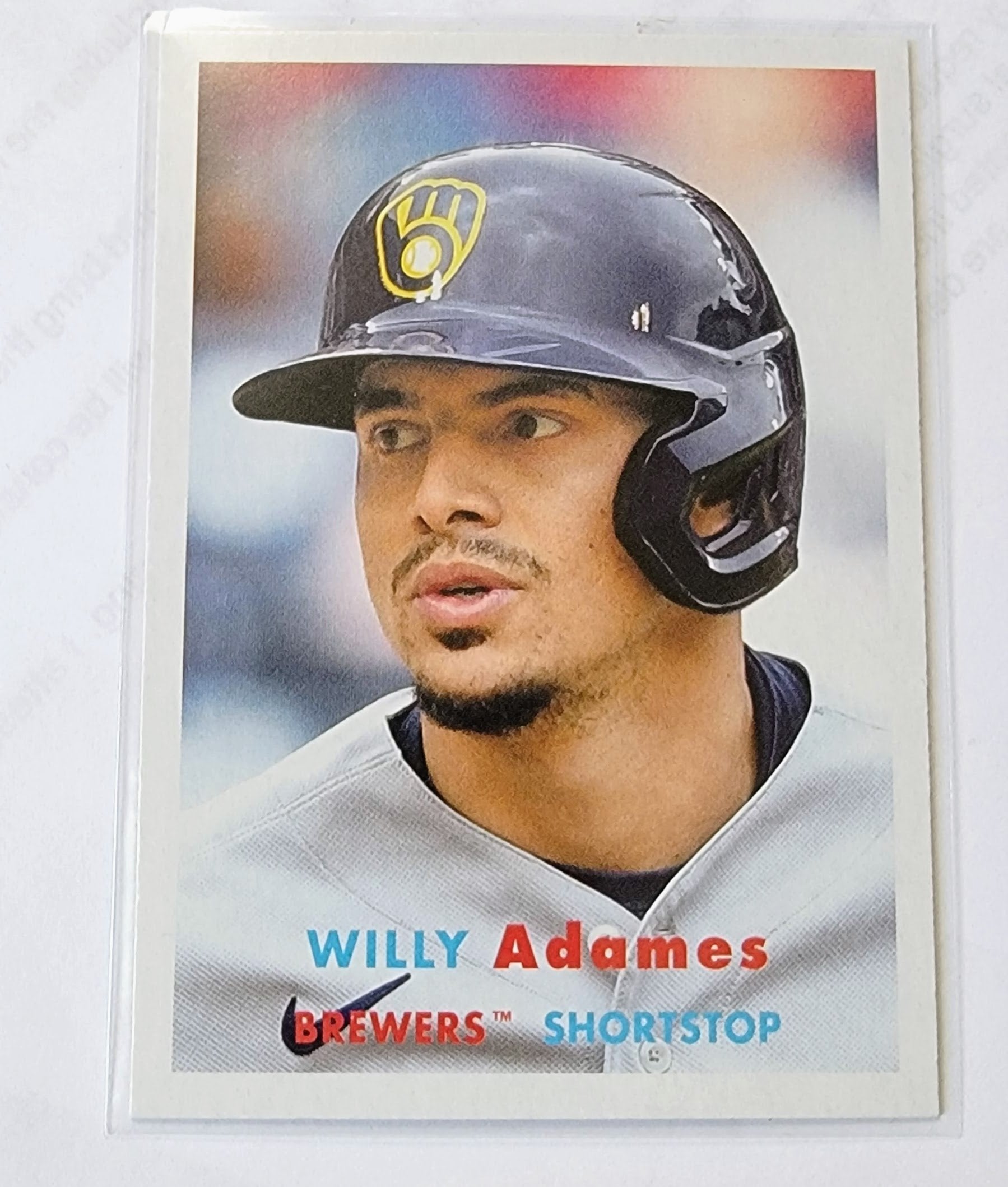 2021 Topps Archives Willy Adames 1957 Baseball Trading Card SMCB1 simple Xclusive Collectibles