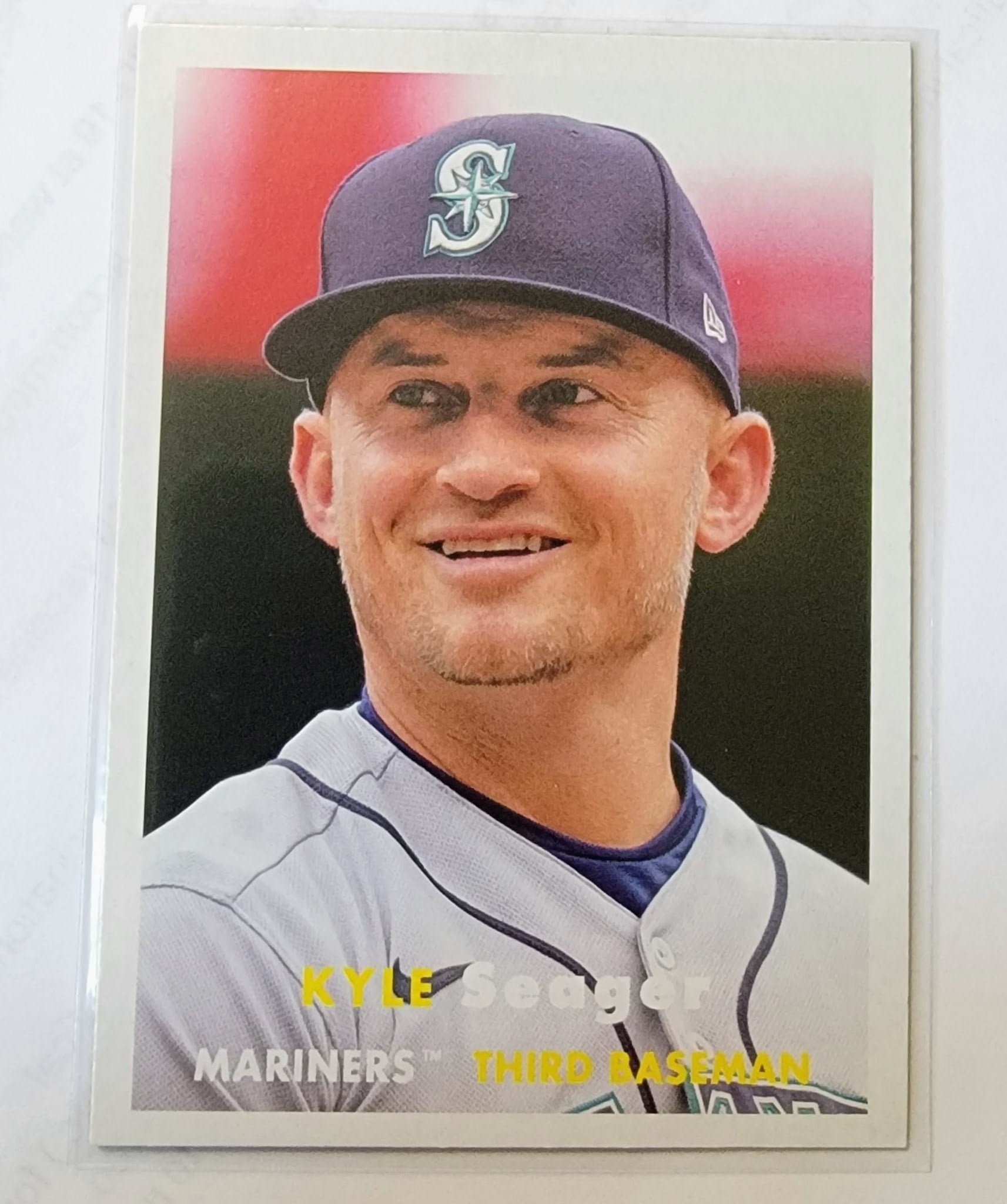 2021 Topps Archives Kyle Seager 1957 Baseball Trading Card SMCB1 simple Xclusive Collectibles