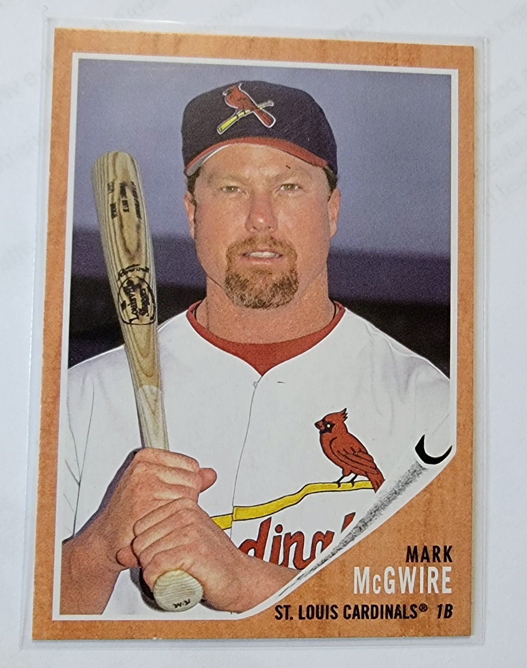 2021 Topps Archives Mark McGwire 1962 Baseball Trading Card SMCB1 simple Xclusive Collectibles