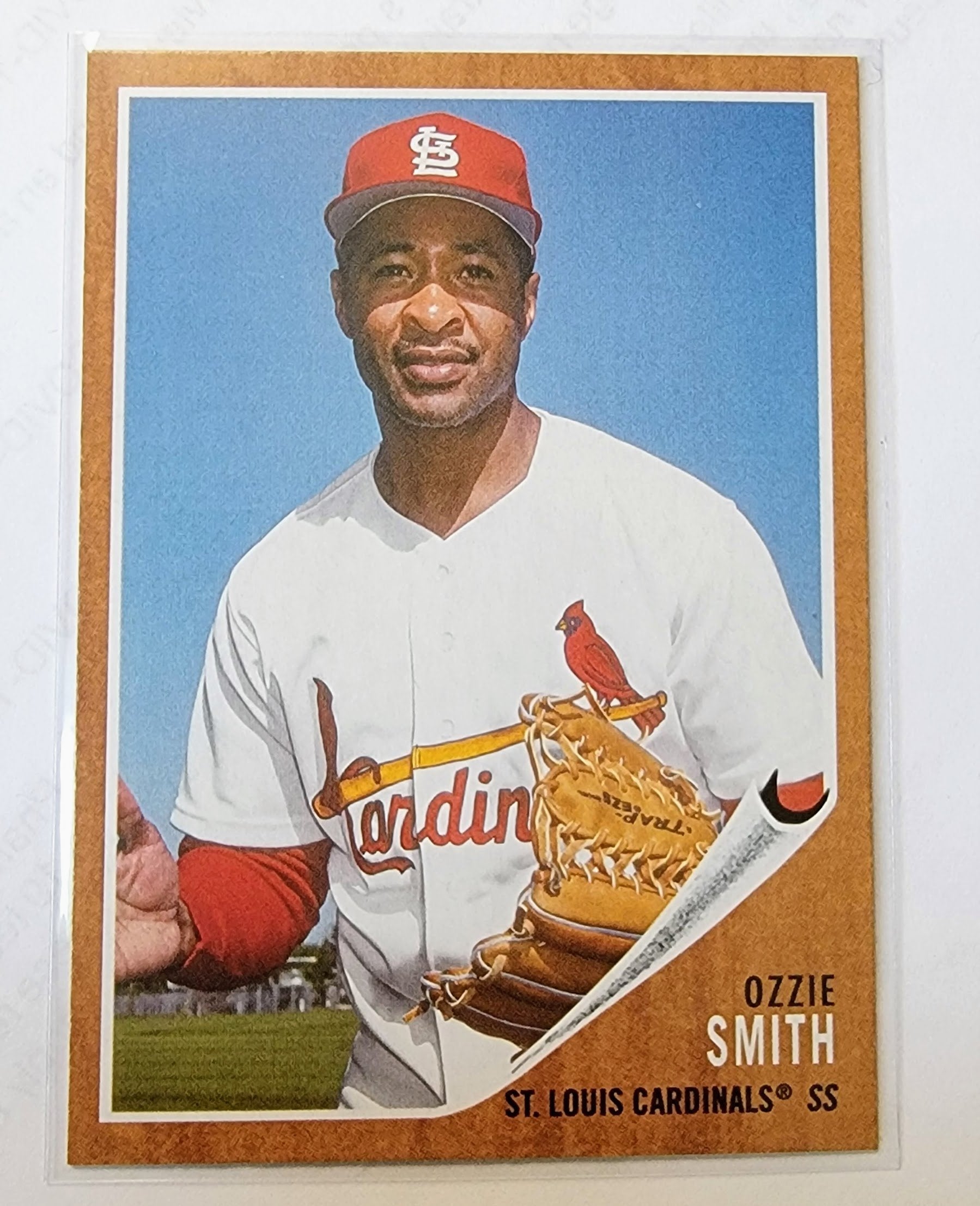 2021 Topps Archives Ozzie Smith 1962 Baseball Trading Card SMCB1 simple Xclusive Collectibles