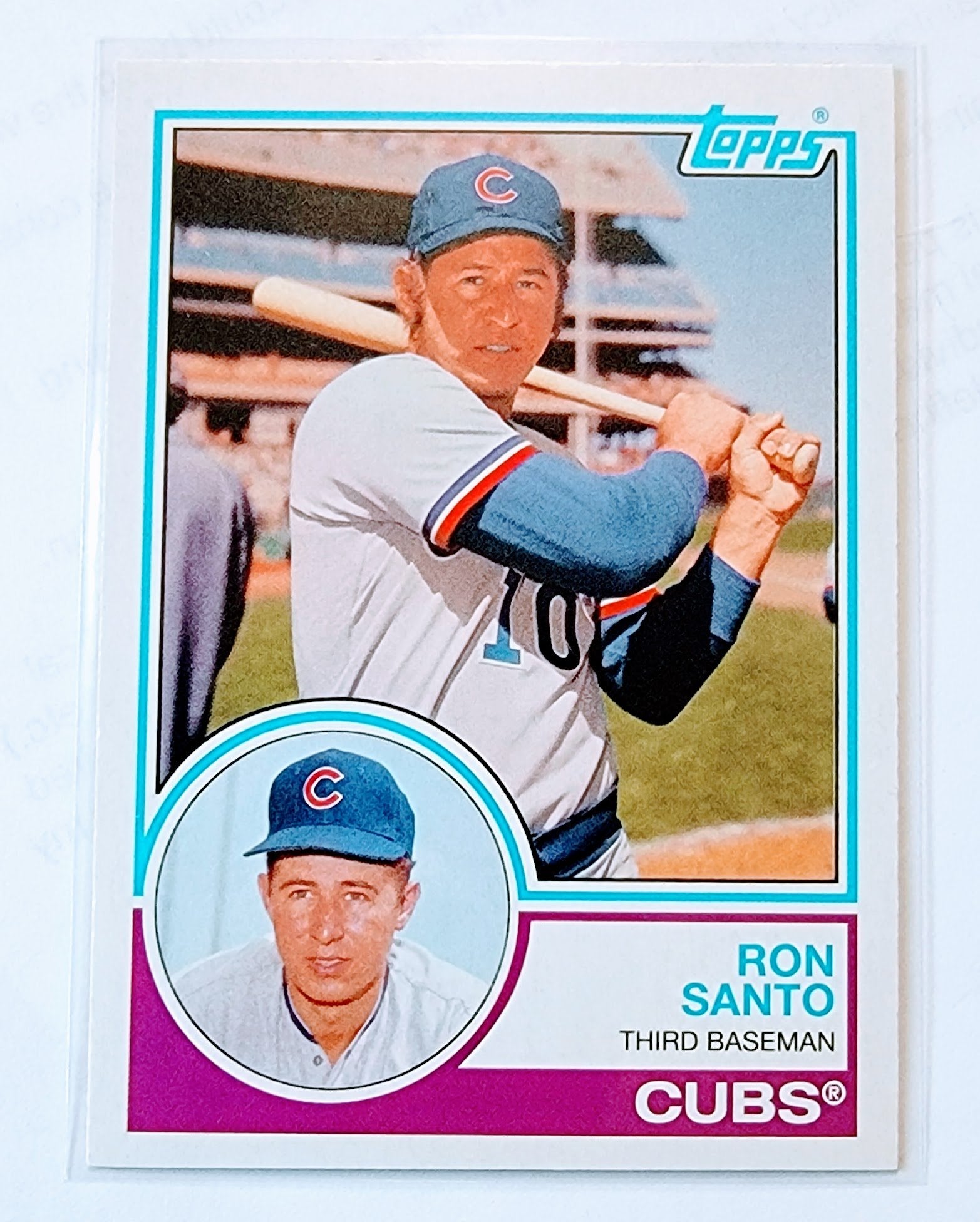 2021 Topps Archives Ron Santos 1983 Baseball Trading Card SMCB1 simple Xclusive Collectibles