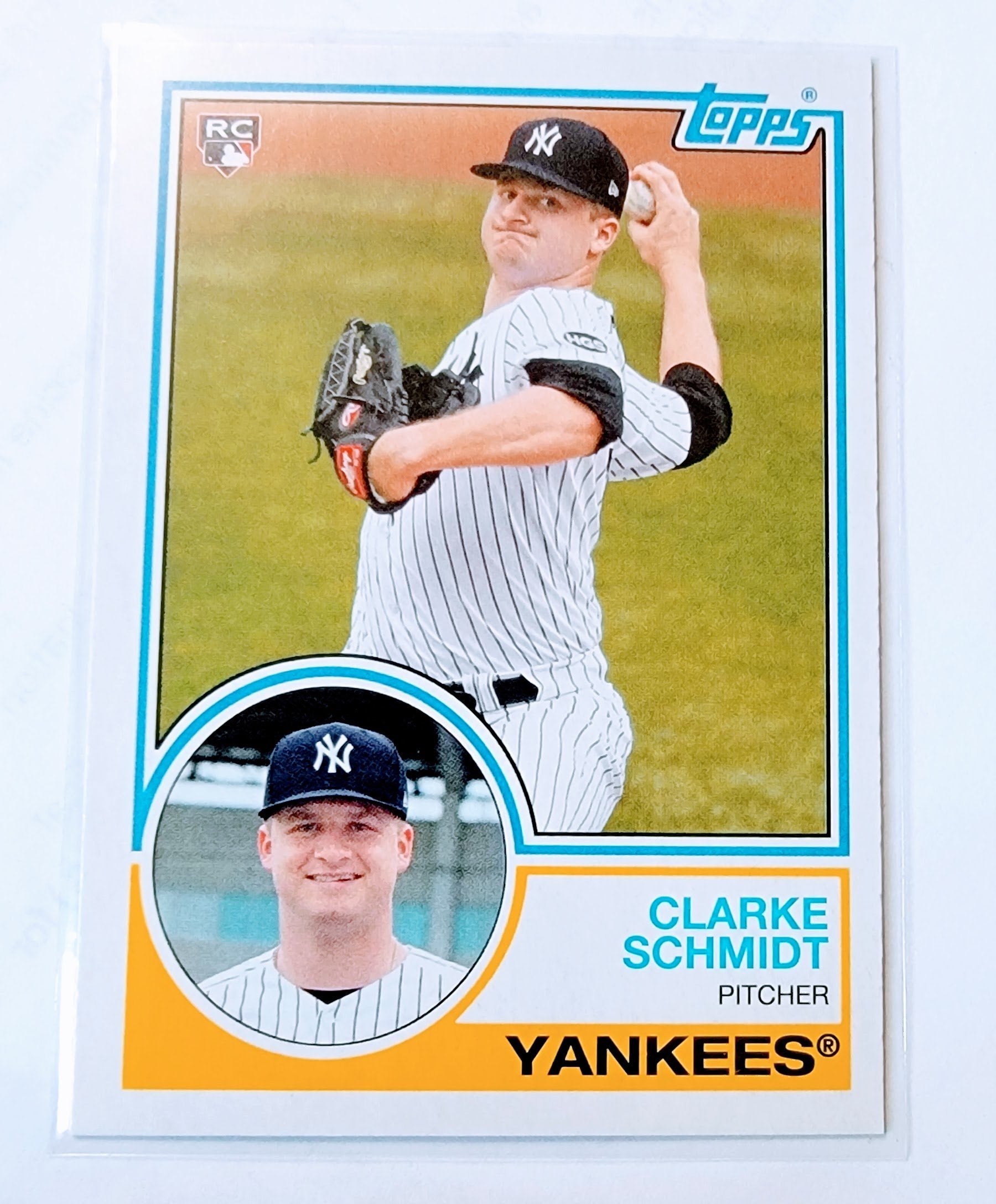 2021 Topps Archives Clarke Schmidt 1983 Baseball Trading Card SMCB1 simple Xclusive Collectibles