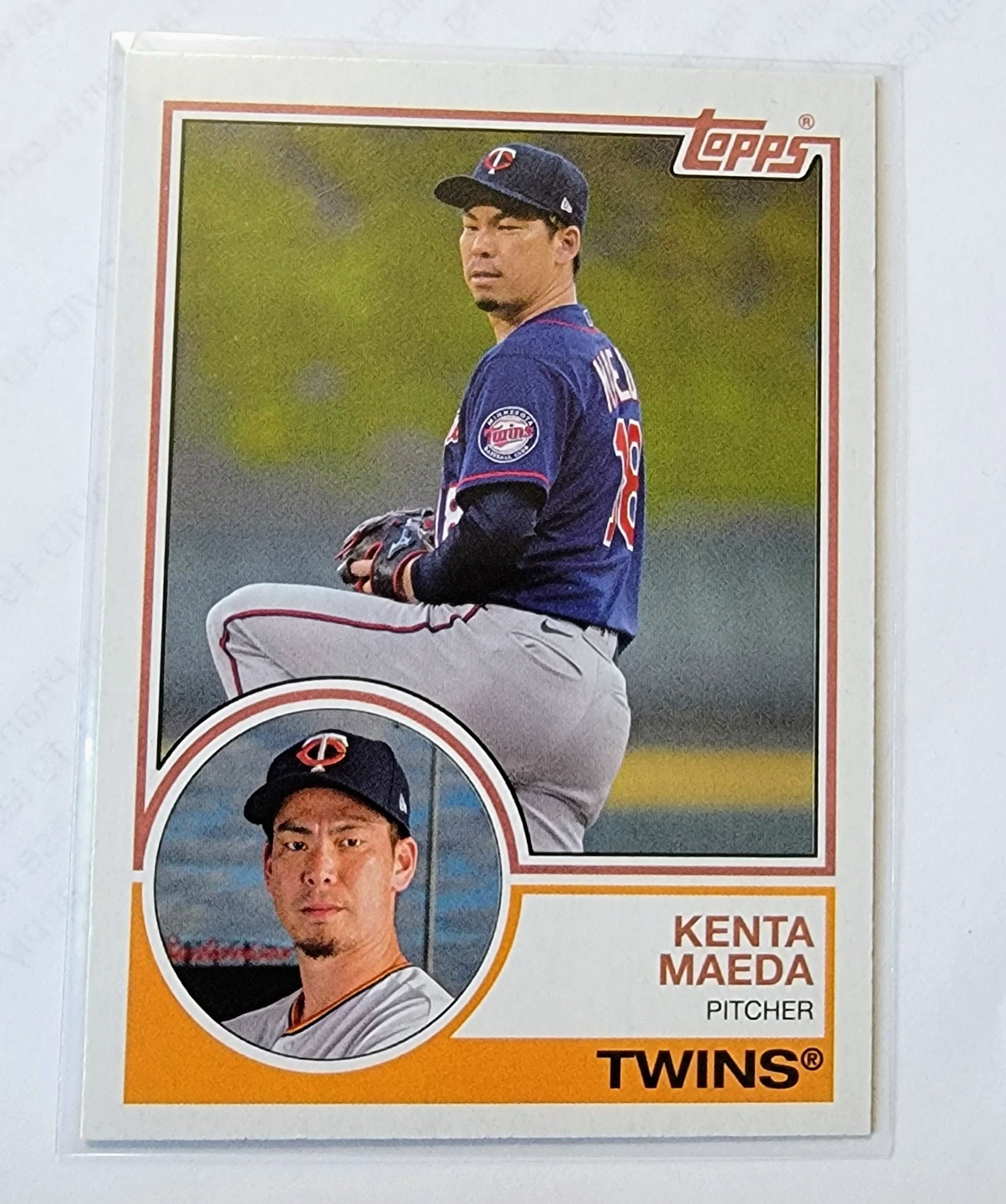 2021 Topps Archives Kenta Maeda 1983 Baseball Trading Card SMCB1 simple Xclusive Collectibles
