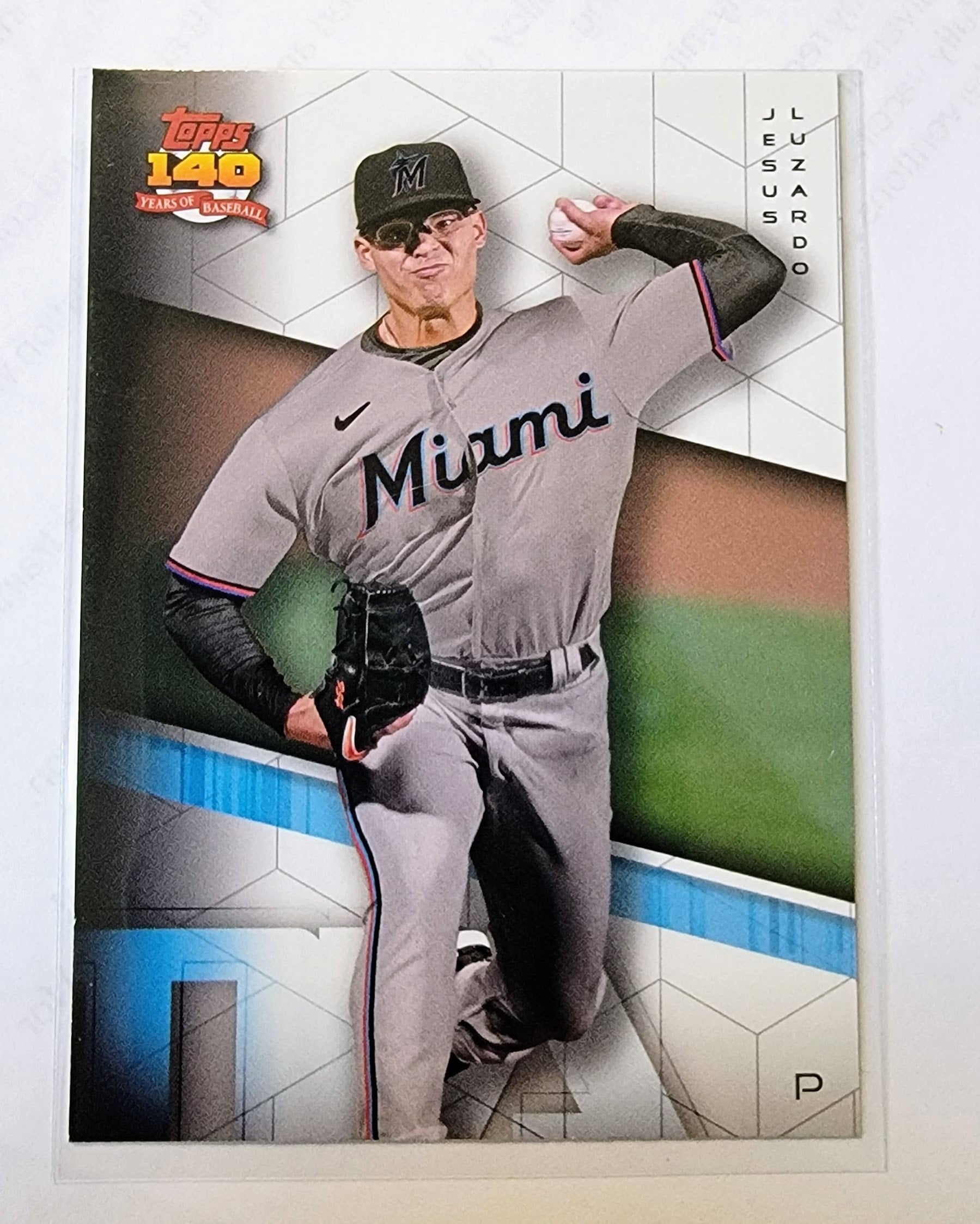 2021 Topps Archives Jesus Luzardo 140 Years of Baseball Trading Card SMCB1 simple Xclusive Collectibles
