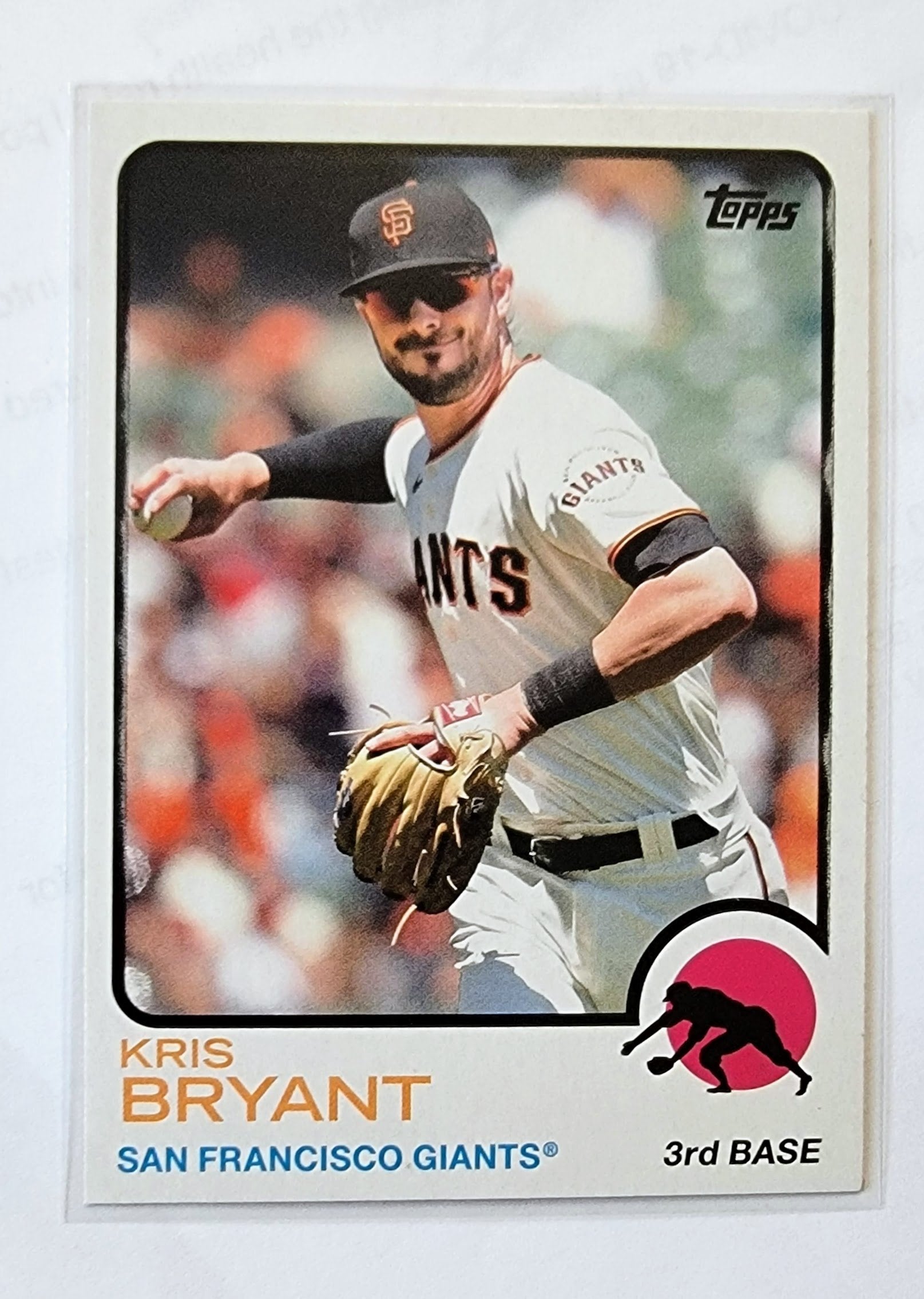 2022 Topps Heritage Kris Bryant Baseball Trading Card MCSC1 simple Xclusive Collectibles