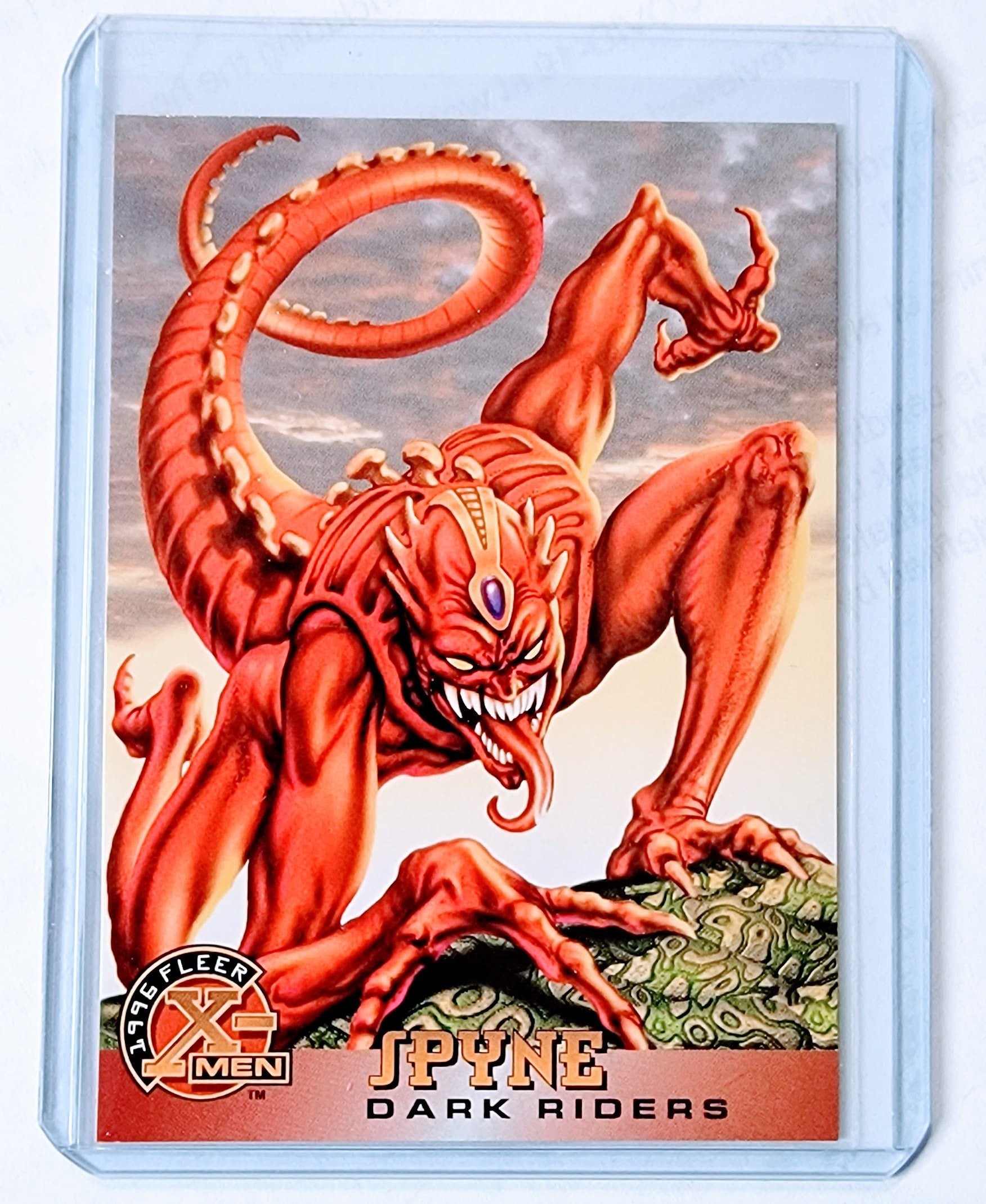 1996 Fleer X-Men Spyne Dark Riders Marvel Trading Card GRB1 simple Xclusive Collectibles