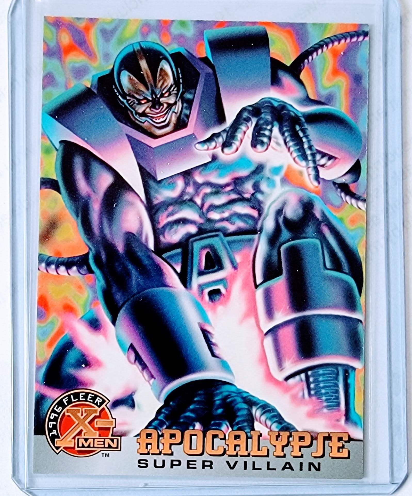 1996 Fleer X-Men Apocalypse Super Villain Marvel Trading Card GRB1 simple Xclusive Collectibles