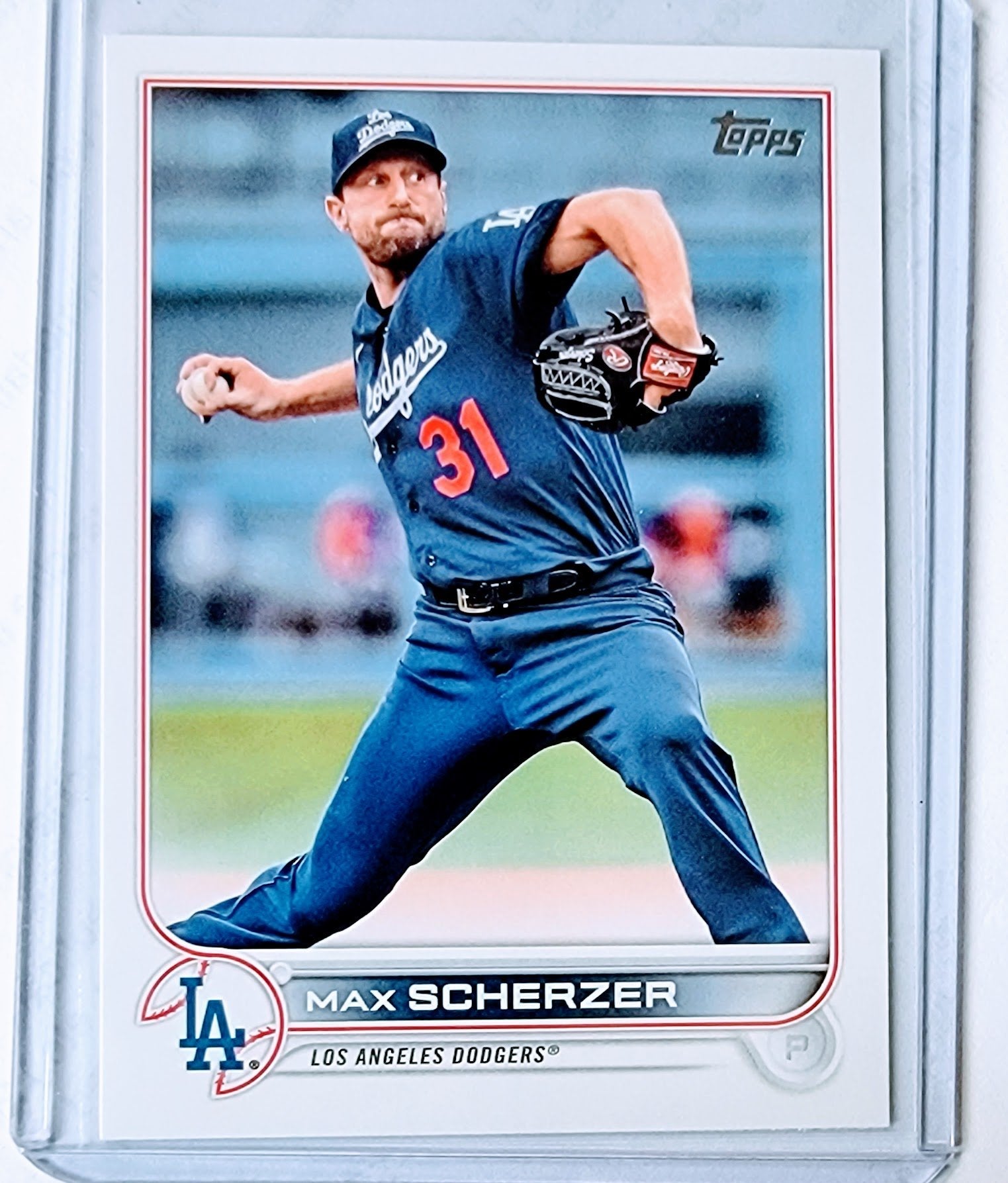 2022 Topps Max Scherzer Baseball Trading Card GRB1 simple Xclusive Collectibles