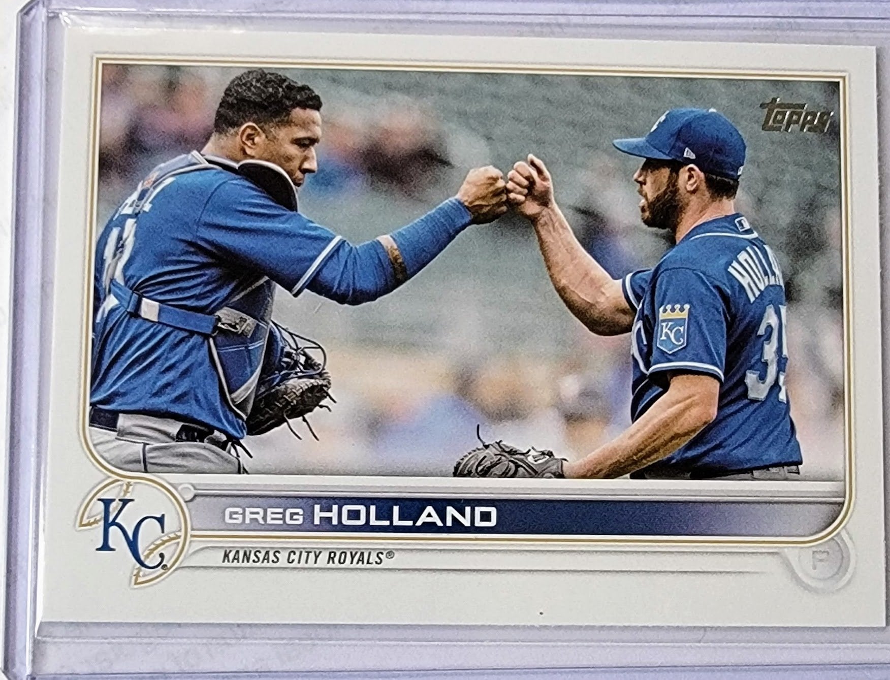 2022 Topps Greg Holland Baseball Trading Card GRB1 simple Xclusive Collectibles