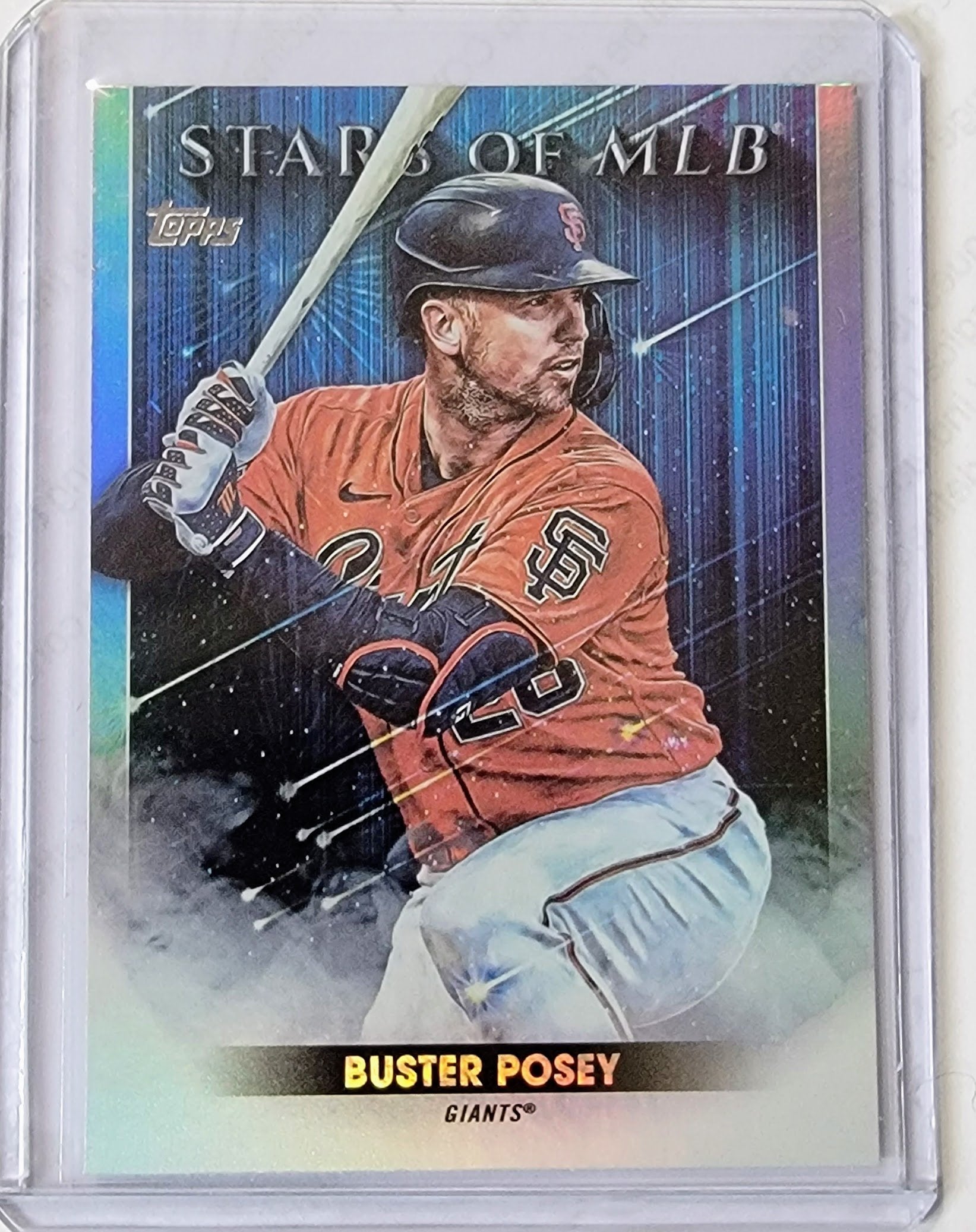 2022 Topps Buster Posey Stars of the MLB Baseball Trading Card GRB1_1a simple Xclusive Collectibles