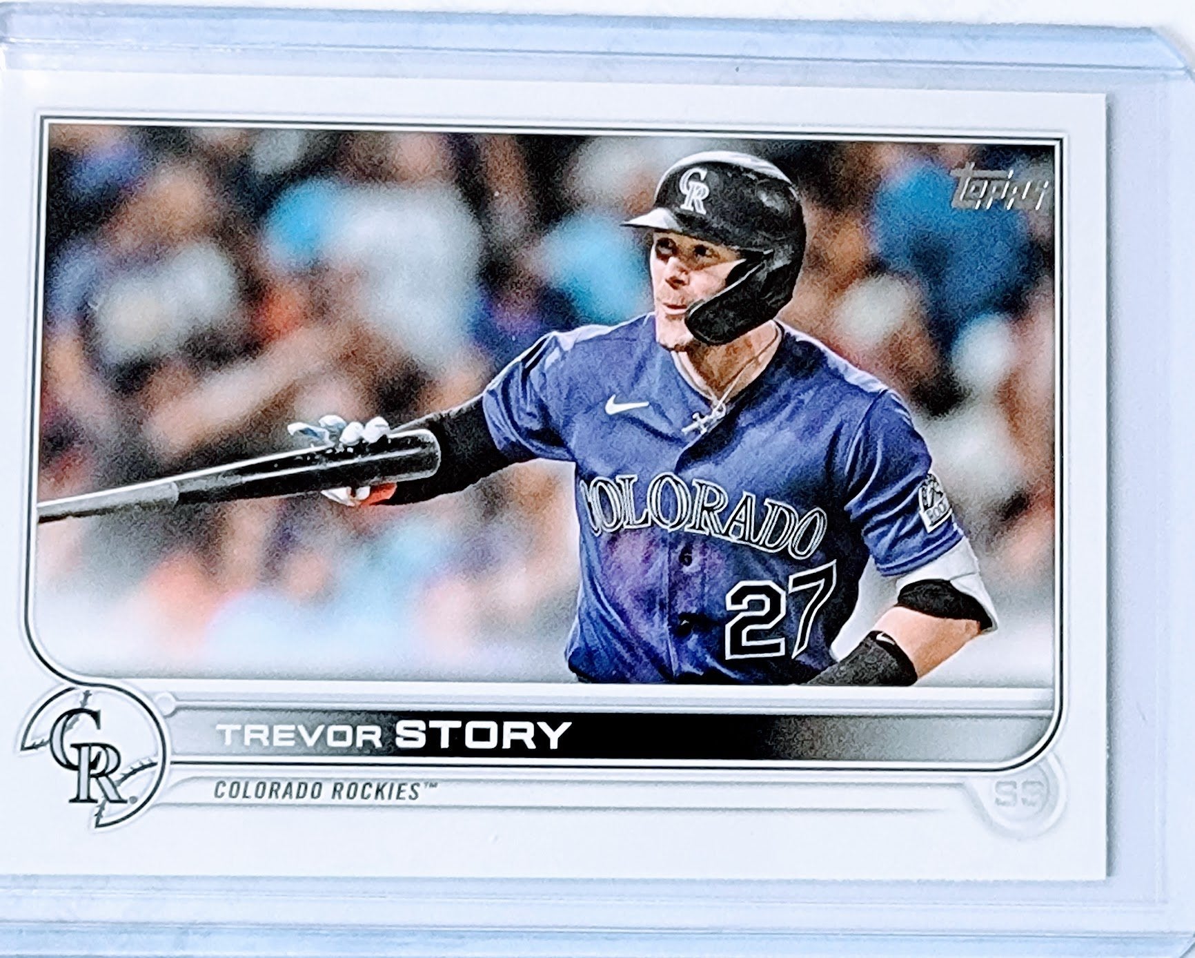 2022 Topps Trevor Story Baseball Trading Card GRB1 simple Xclusive Collectibles
