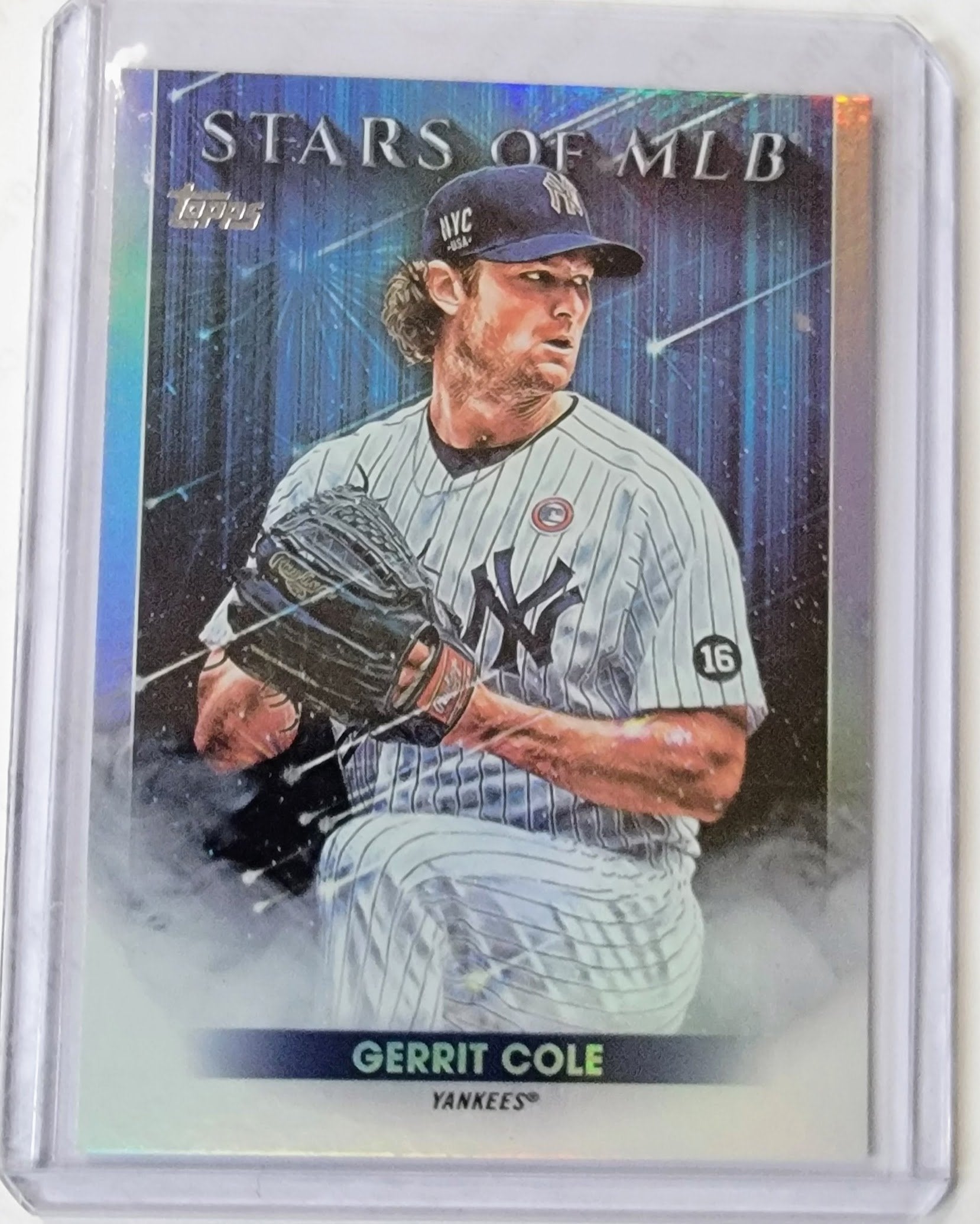 2022 Topps Gerrit Cole Stars of the MLB Baseball Trading Card GRB1 simple Xclusive Collectibles