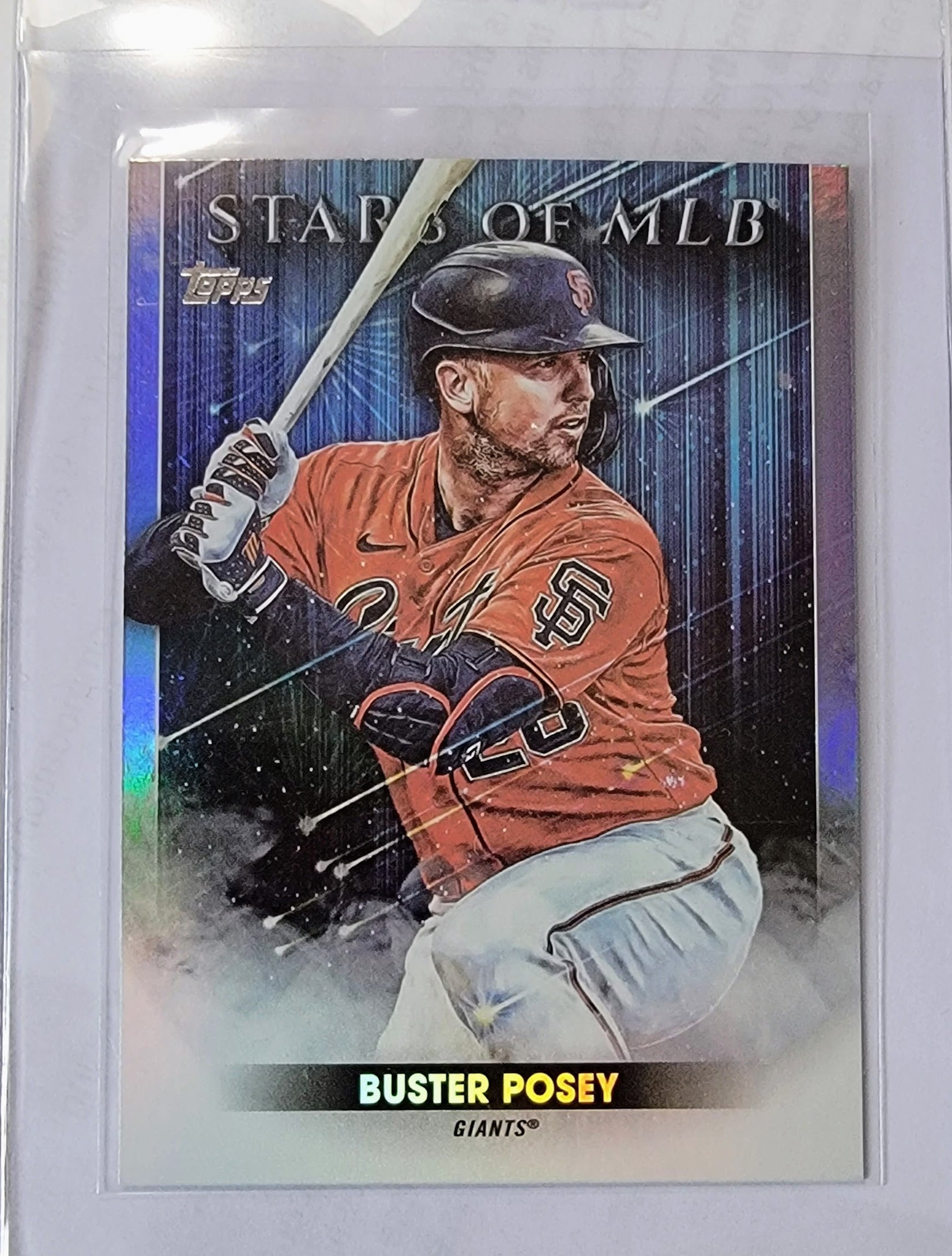 2022 Topps Buster Posey Stars of the MLB Baseball Trading Card GRB1 simple Xclusive Collectibles