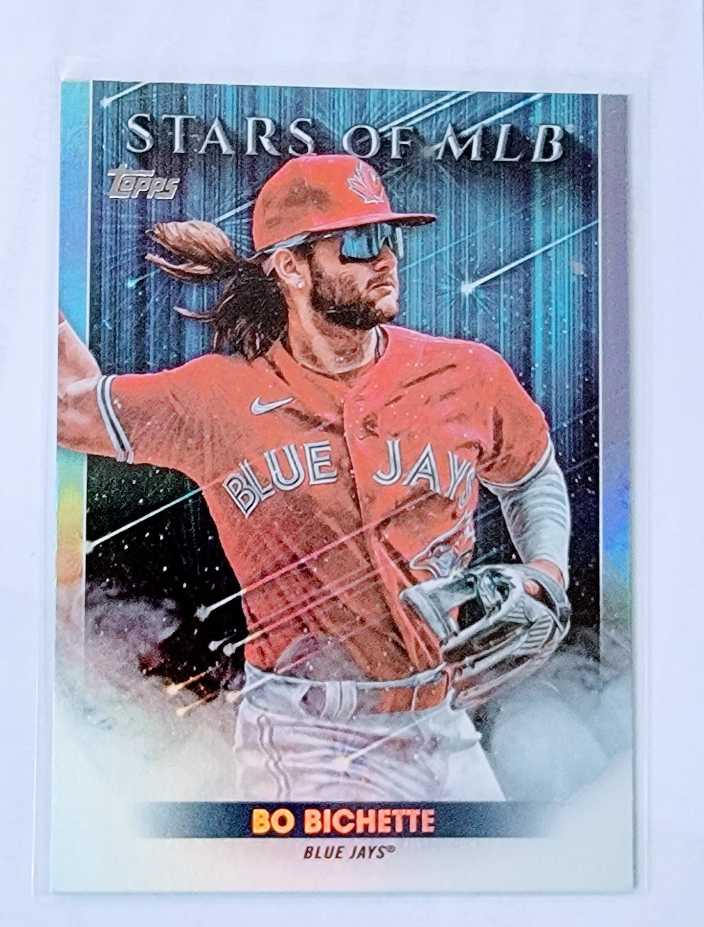 2022 Topps Bo Bichette Stars of the MLB Baseball Trading Card GRB1 simple Xclusive Collectibles