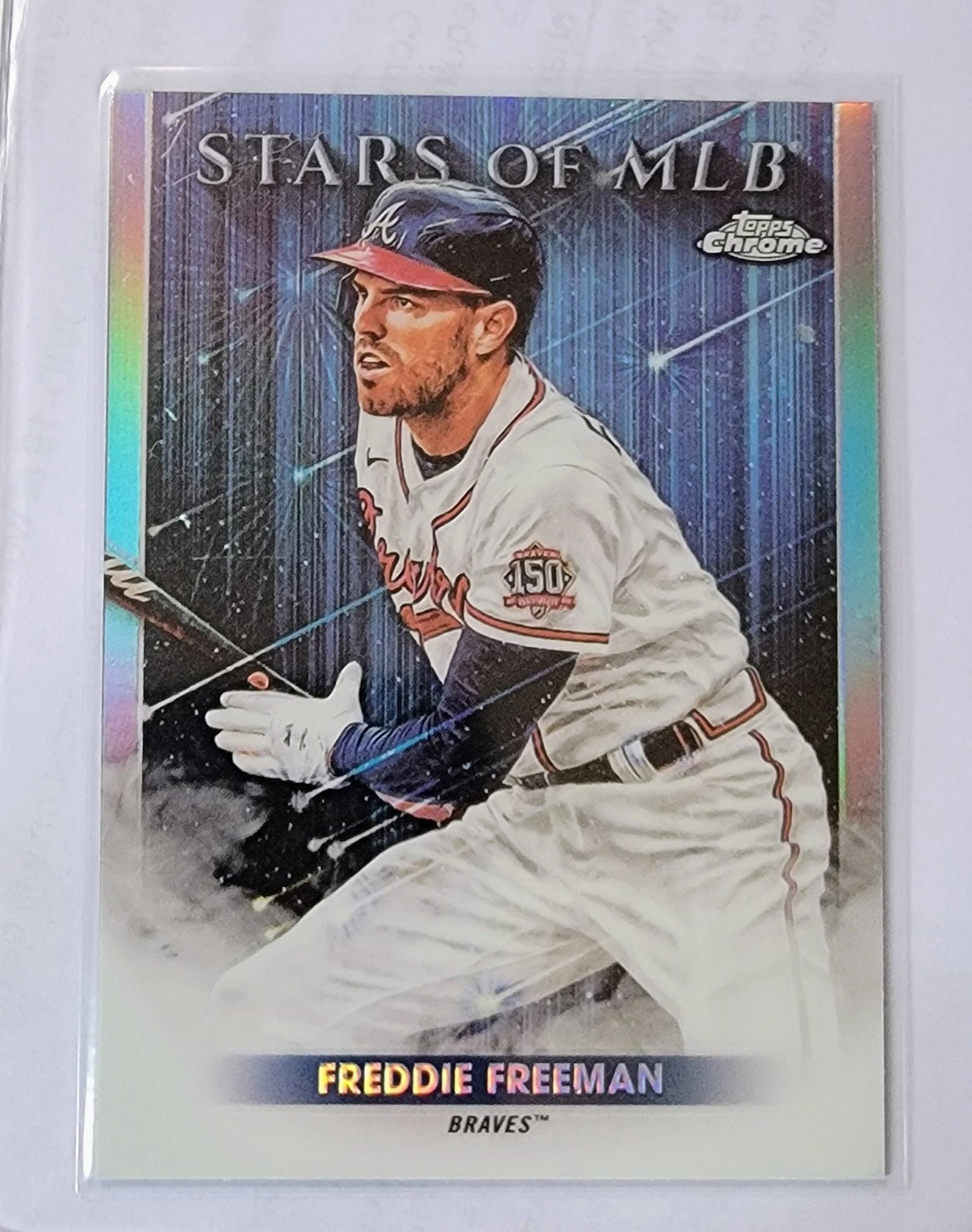2022 Topps Freddie Freeman Stars of the MLB Baseball Trading Card GRB1 simple Xclusive Collectibles