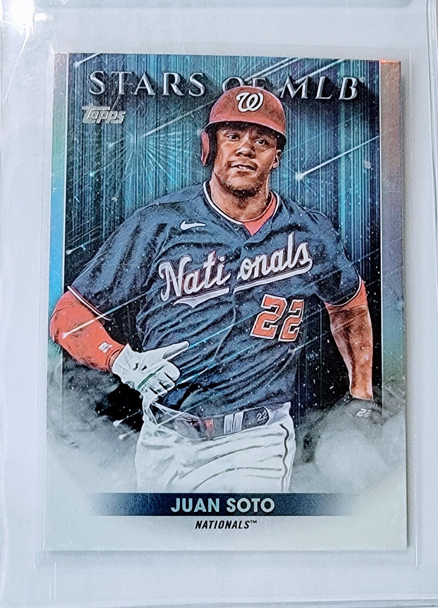 2022 Topps Juan Soto Stars of the MLB Baseball Trading Card GRB1 simple Xclusive Collectibles