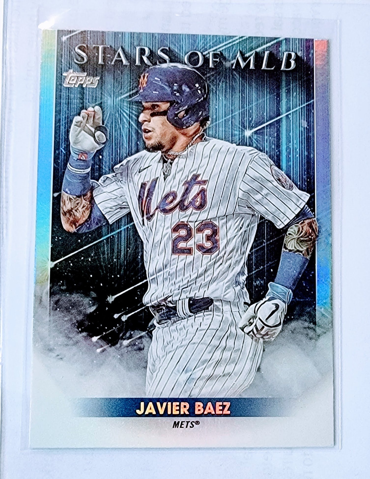 2022 Topps Javier Baez Stars of the MLB Baseball Trading Card GRB1 simple Xclusive Collectibles