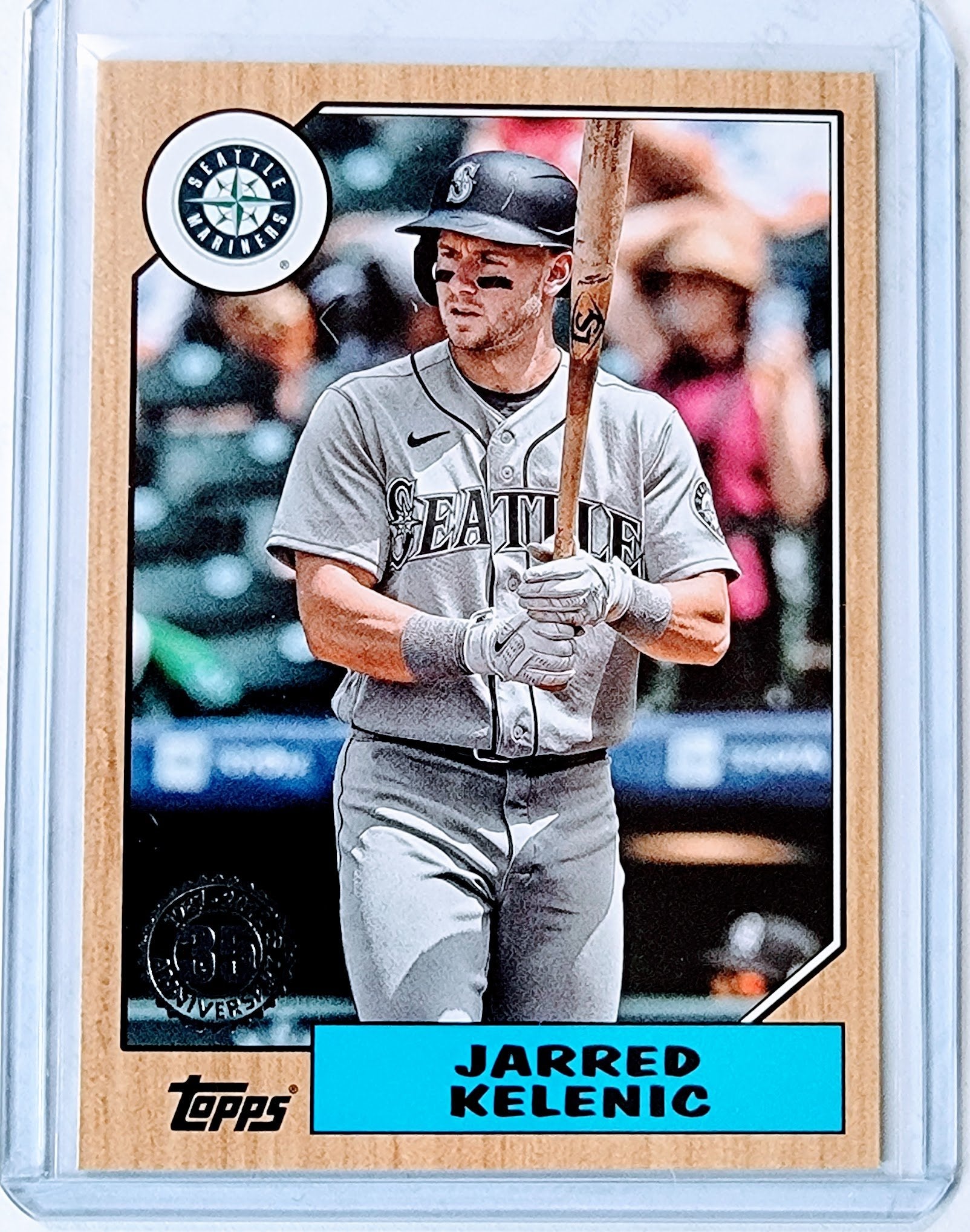 2022 Topps Jarred Kelenic Baseball Anniversary Baseball Trading Card GRB1 simple Xclusive Collectibles