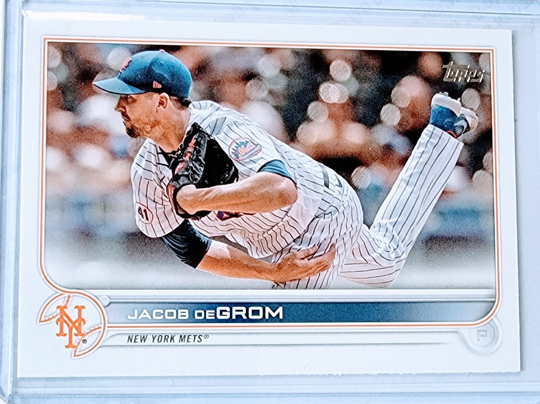 2022 Topps Jacob DeGrom Baseball Trading Card GRB1 simple Xclusive Collectibles