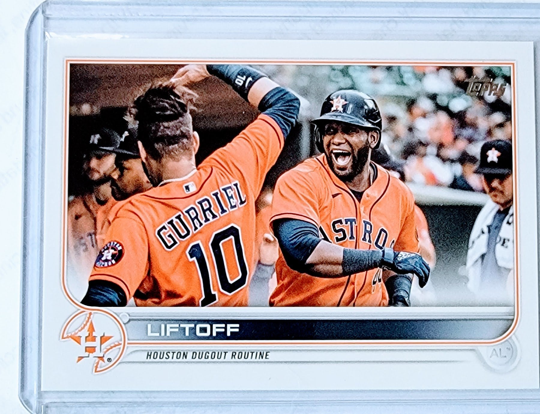 2022 Topps Houston Astros Liftoff Baseball Trading Card GRB1 simple Xclusive Collectibles