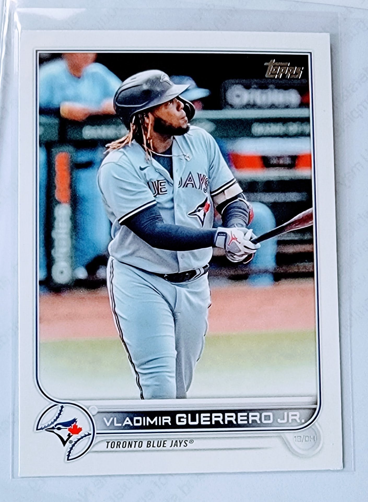 2022 Topps Vladimir Guerrero Jr Baseball Trading Card GRB1 simple Xclusive Collectibles