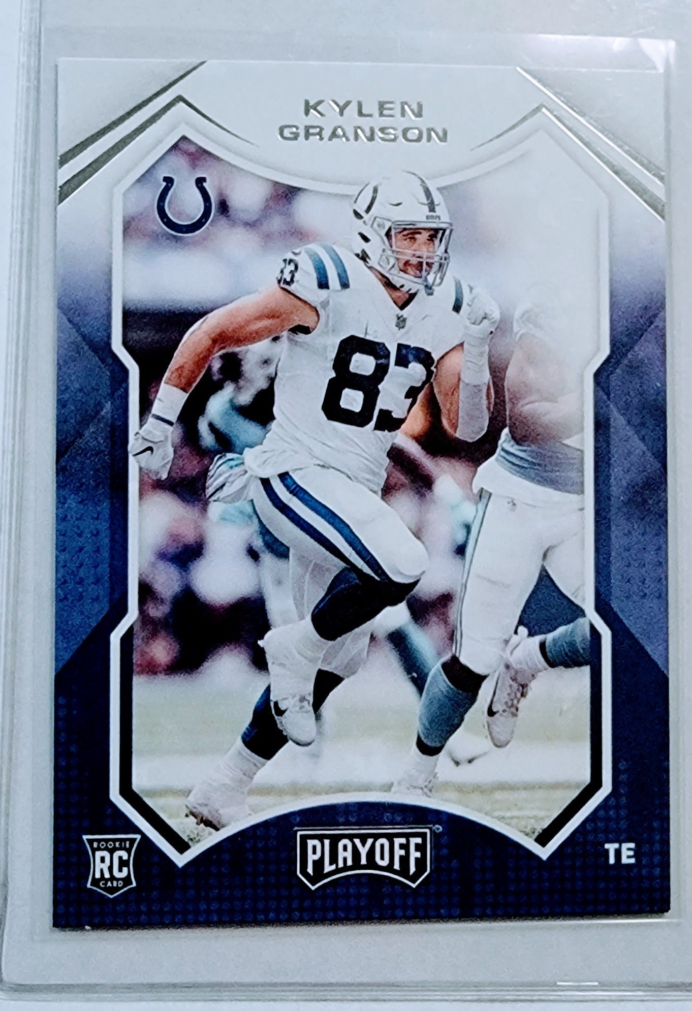 2021 Panini Playoff Kylen Granson Rookie Football Card AVM1 simple Xclusive Collectibles