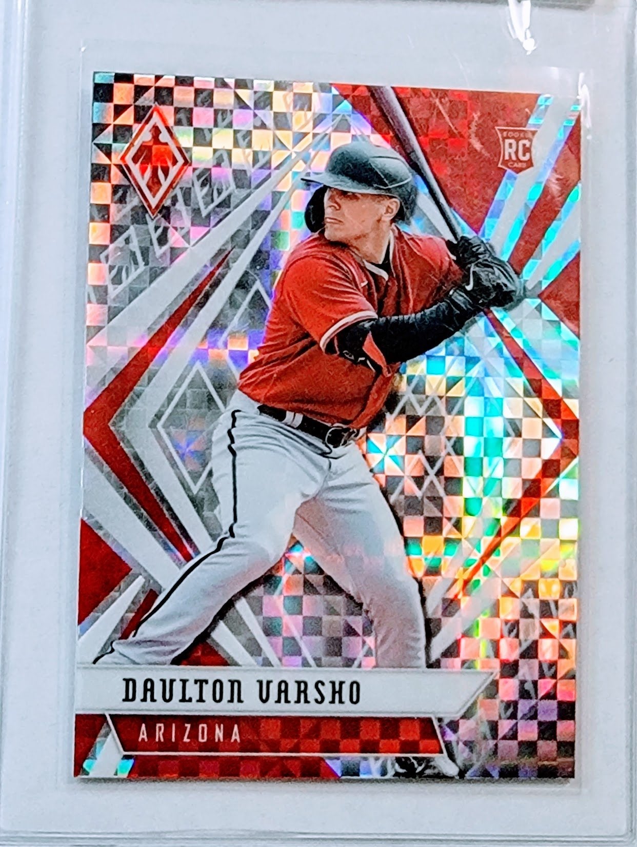 2021 Panini Chronicles Daulton Varsho Phoenix Rookie Hyper Refractor Baseball Card AVM1 simple Xclusive Collectibles