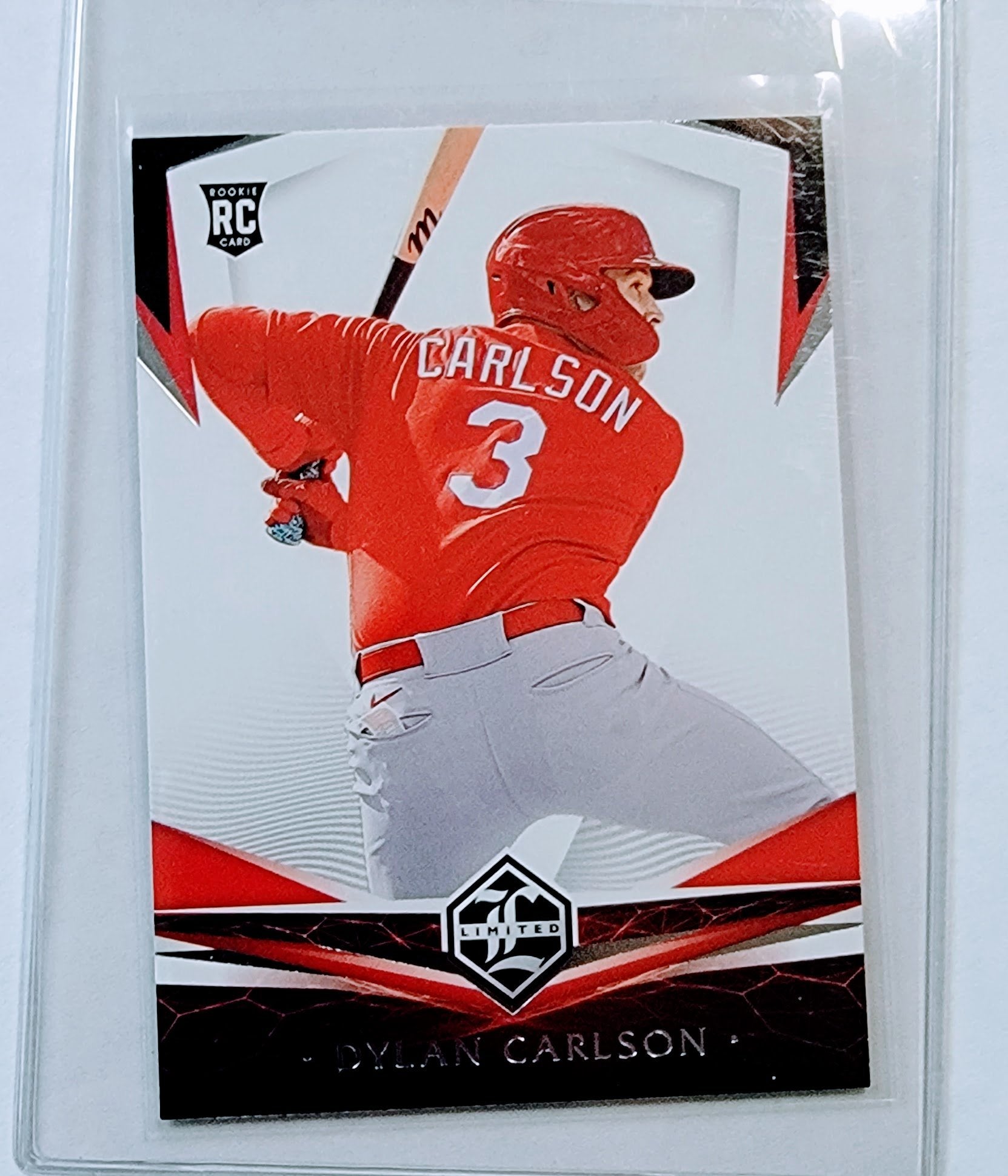 2021 Panini Chronicles Dylan Carlson Limited Rookie Baseball Card AVM1