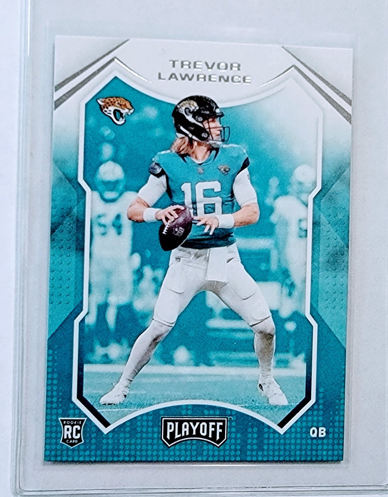 2021 Panini Playoff Trevor Lawrence Rookie Football Card AVM1 simple Xclusive Collectibles