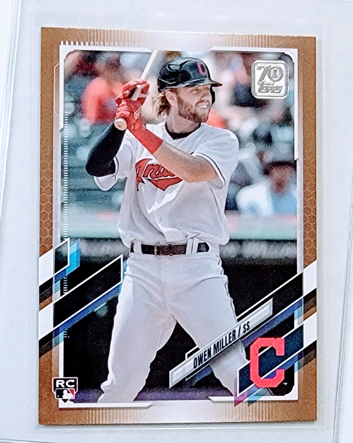 2021 Topps Update Joey Miller #'d/2021 Gold Bordered Baseball Card AVM1 simple Xclusive Collectibles