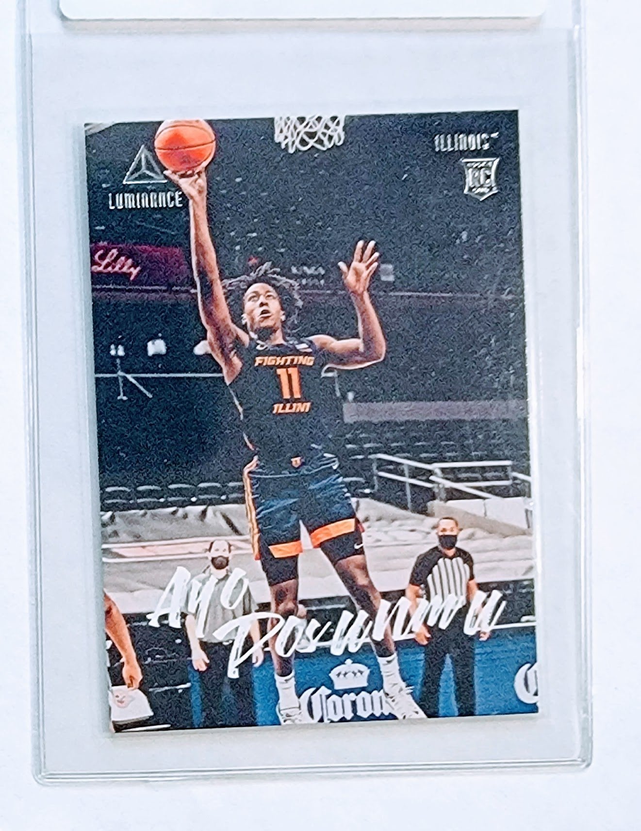 2021 Panini Chronicles Draft Picks Ayo Dosunmu Luminance Basketball Card simple Xclusive Collectibles