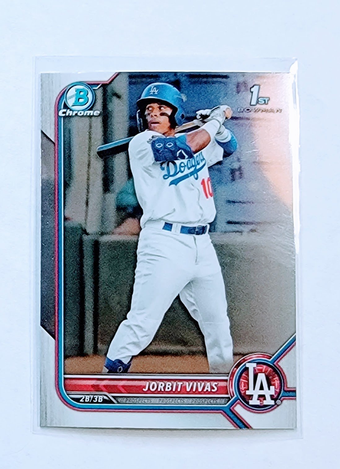 2022 Bowman Chrome Jorbit Vivas Mega Box 1st on Bowman Baseball Card AVM1 simple Xclusive Collectibles
