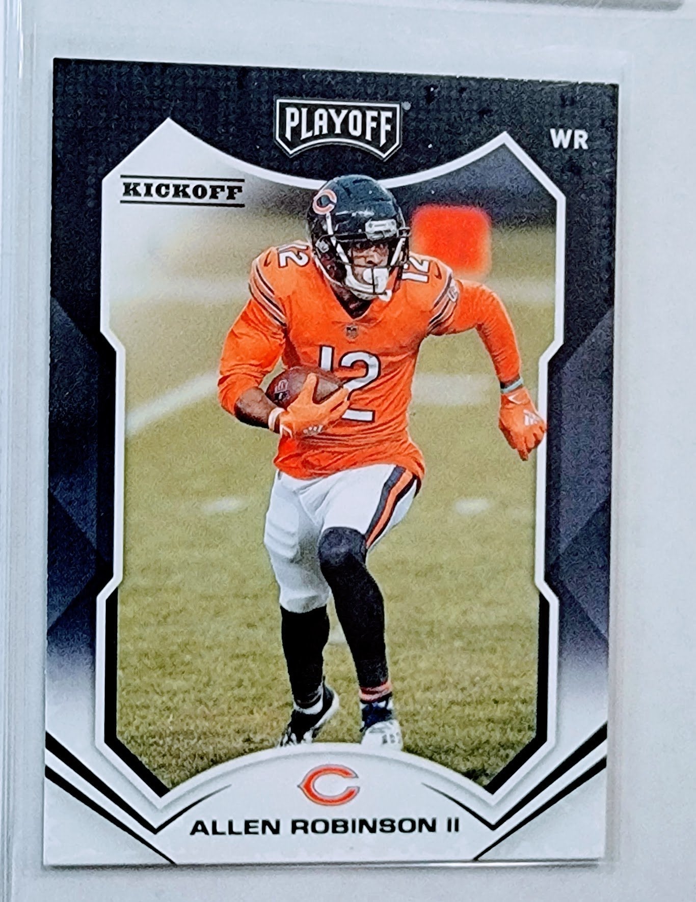 2021 Panini Playoff Allen Robinson Kickoff Green Insert Football Card AVM1 simple Xclusive Collectibles