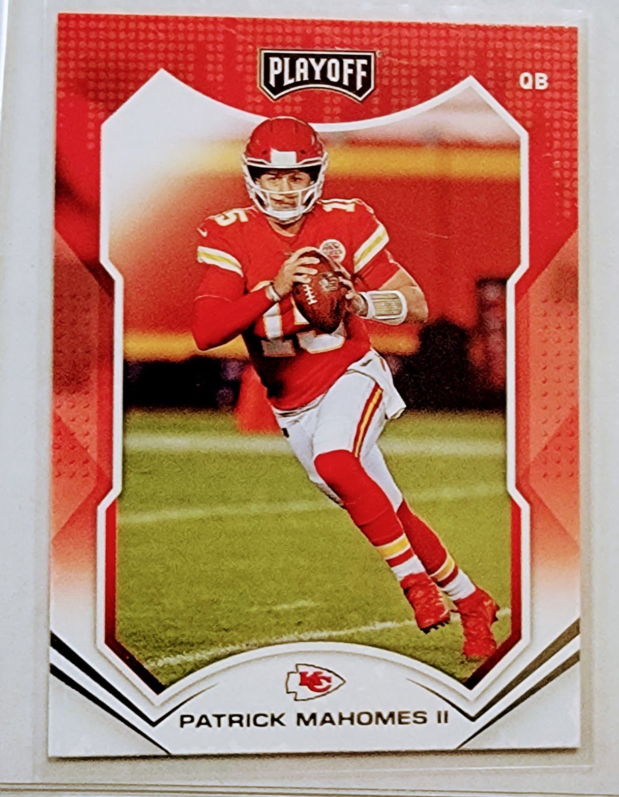 2021 Panini Playoff Patrick Mahomes II Football Card AVM1 simple Xclusive Collectibles