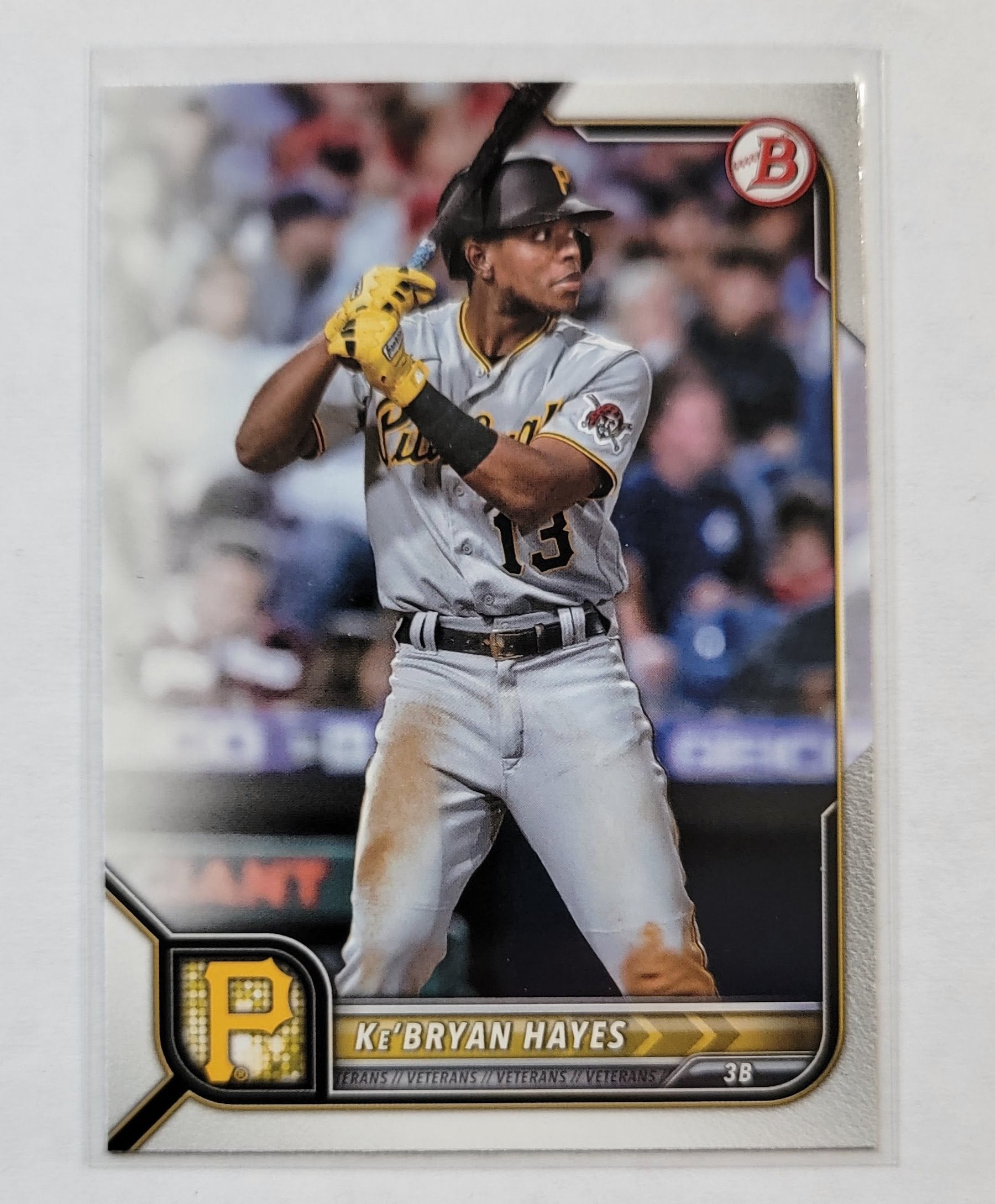 2022 Bowman Ke'Bryan Hayes Mega Box Baseball Card AVM1 simple Xclusive Collectibles