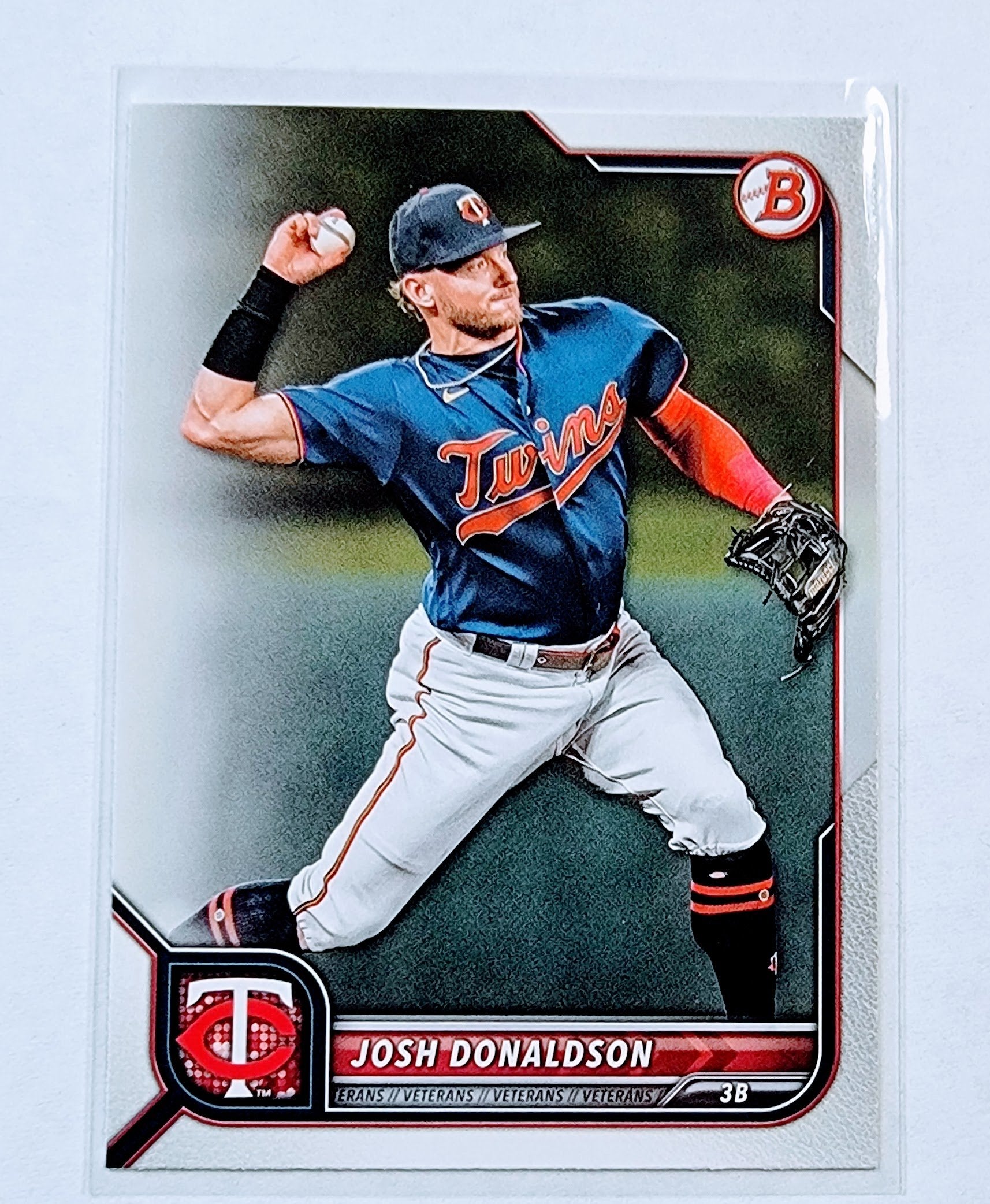 2022 Bowman Josh Donaldson Baseball Card AVM1 simple Xclusive Collectibles