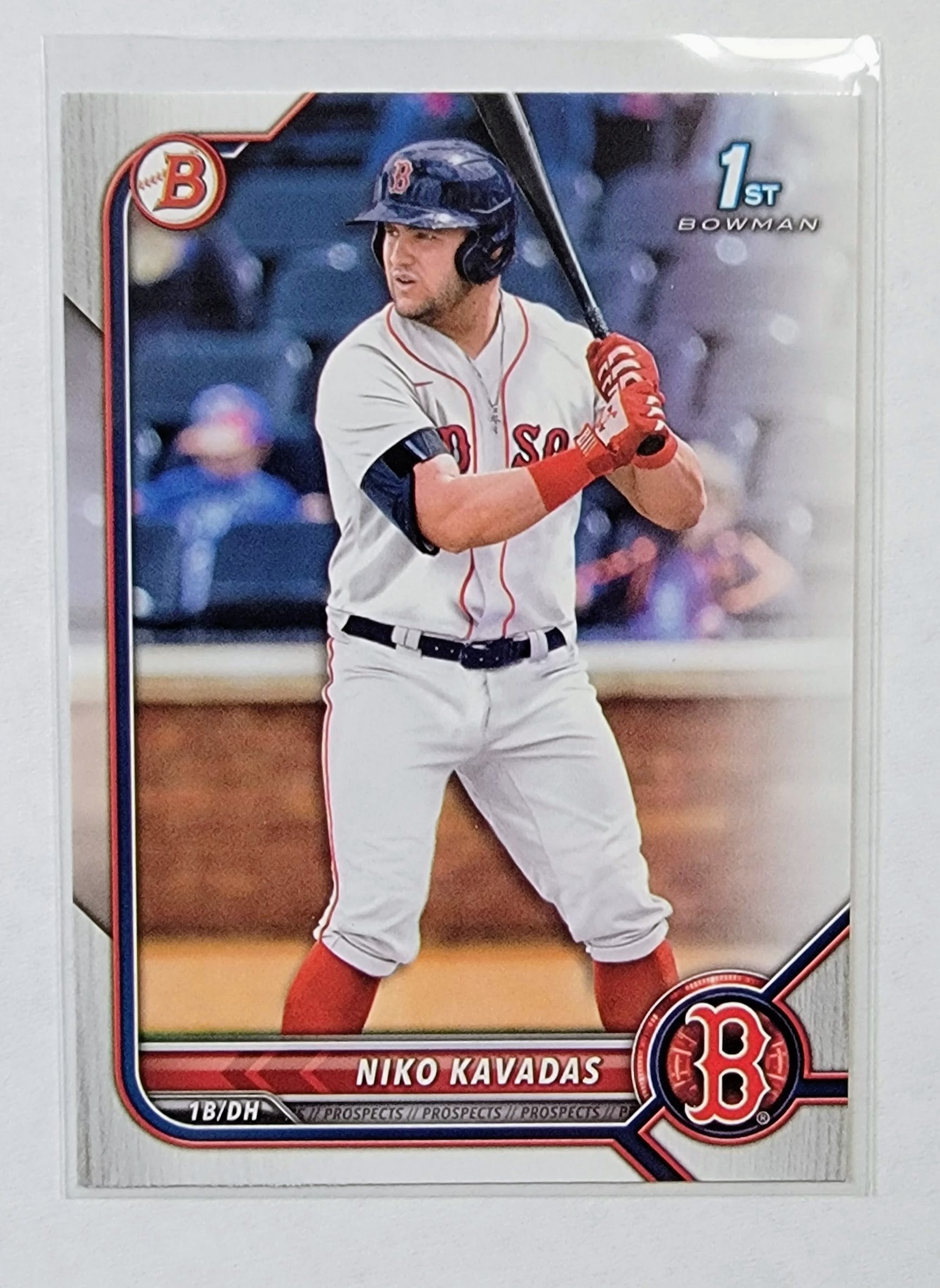 2022 Bowman Niko Kavadas 1st on Bowman Baseball Card AVM1 simple Xclusive Collectibles