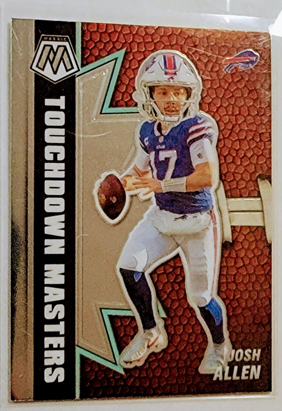 2021 Panini Mosaic Josh Allen Touchdown Masters Insert Football Card AVM1 simple Xclusive Collectibles