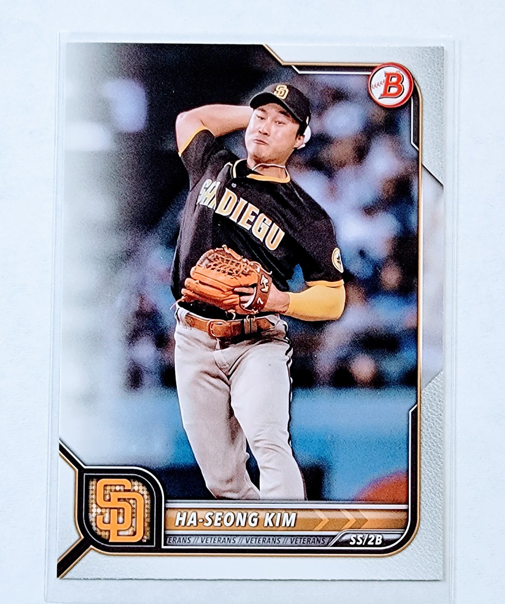2022 Bowman Ha-Seong Kim Baseball Card AVM1 simple Xclusive Collectibles
