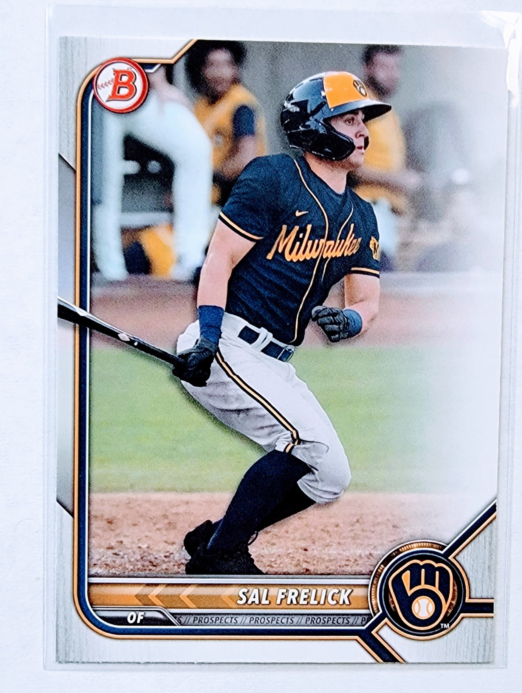 2022 Bowman Sal Frelick Baseball Card AVM1 simple Xclusive Collectibles