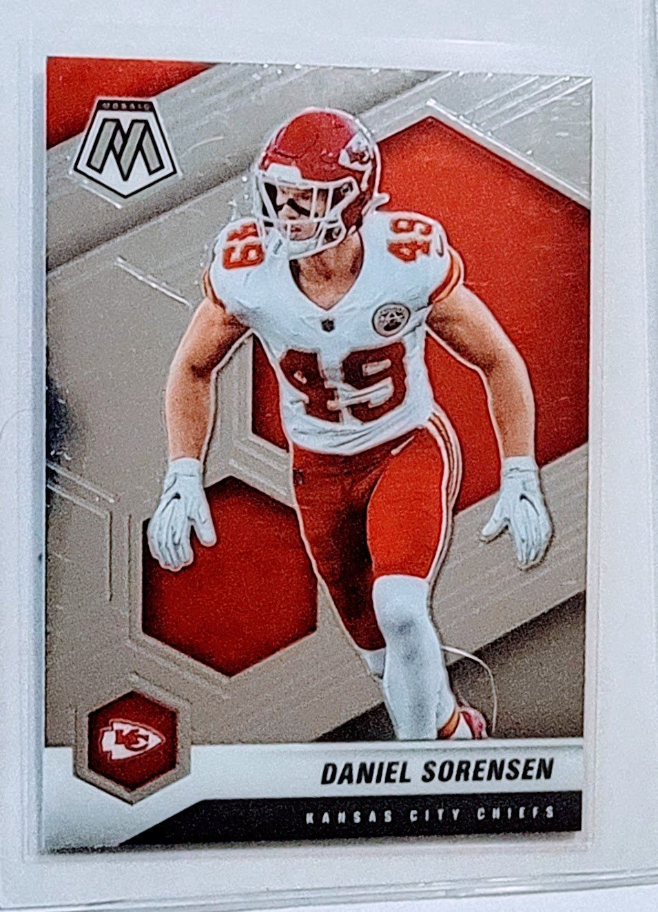 2021 Panini Mosaic Daniel Sorensen Football Card AVM1 simple Xclusive Collectibles