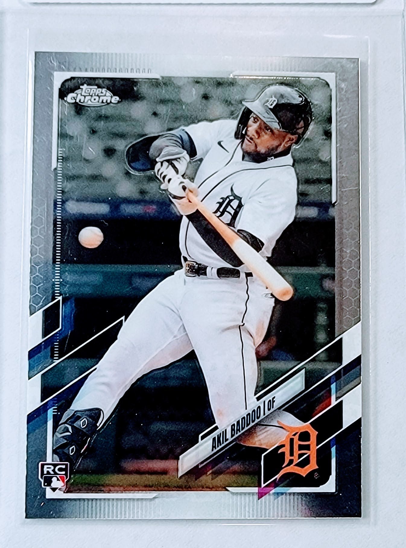 2021 Topps Chrome Akil Badoo Rookie Card simple Xclusive Collectibles