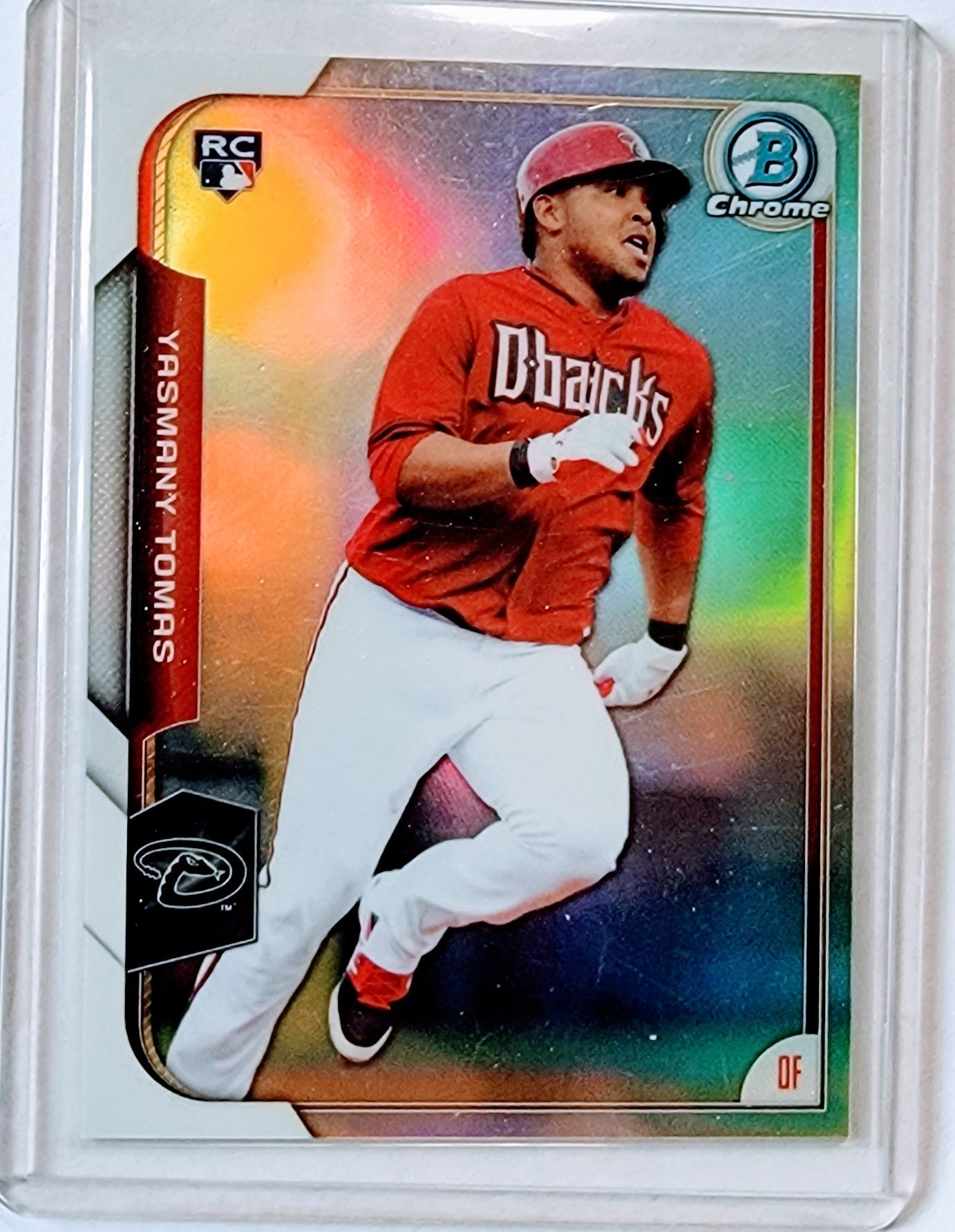 2016 Bowman Chrome Yasmany Tomas Rookie Baseball Card AVM1 simple Xclusive Collectibles