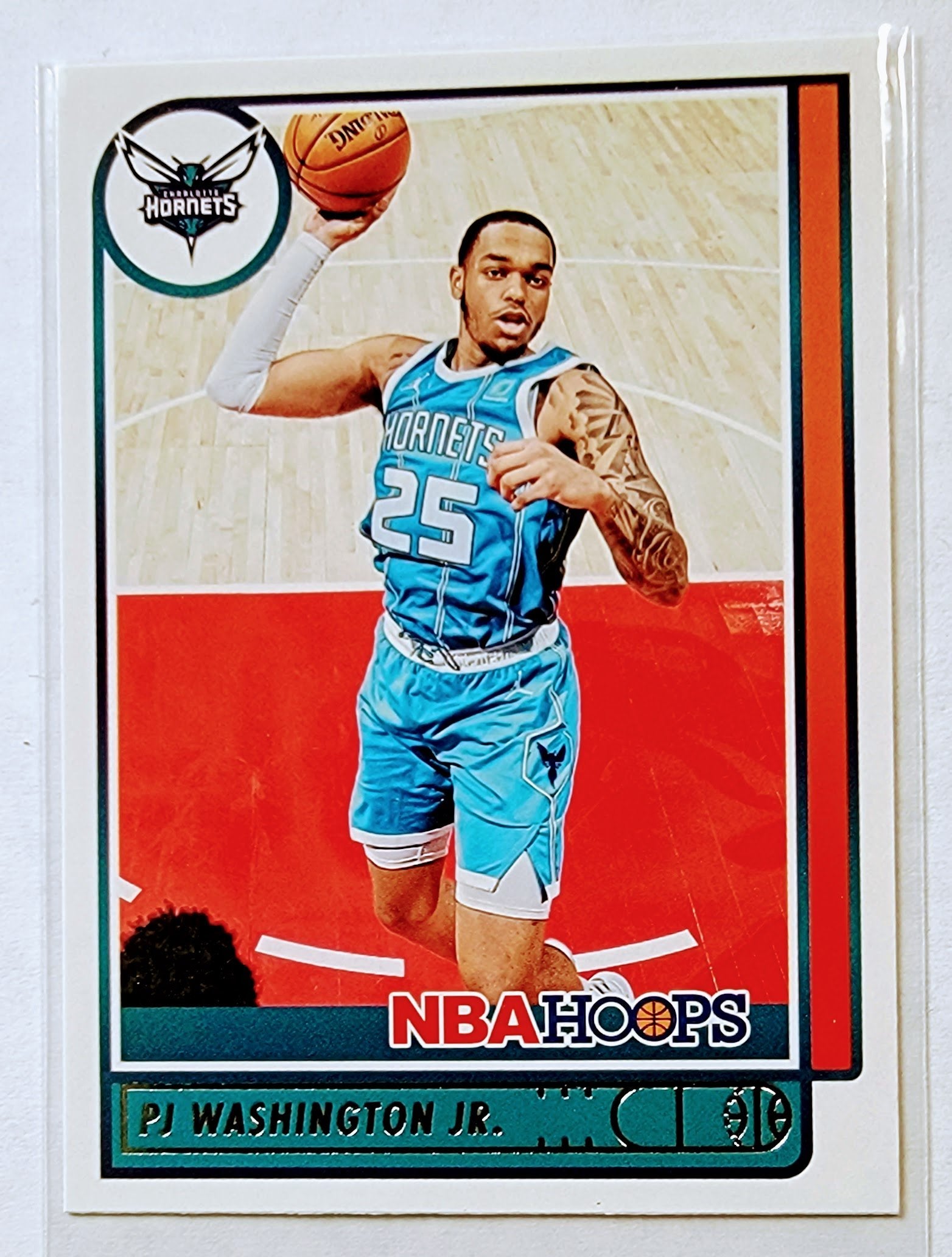 2021-22 Panini NBA Hoops PJ Washington Jr Basketball Card AVM1 simple Xclusive Collectibles