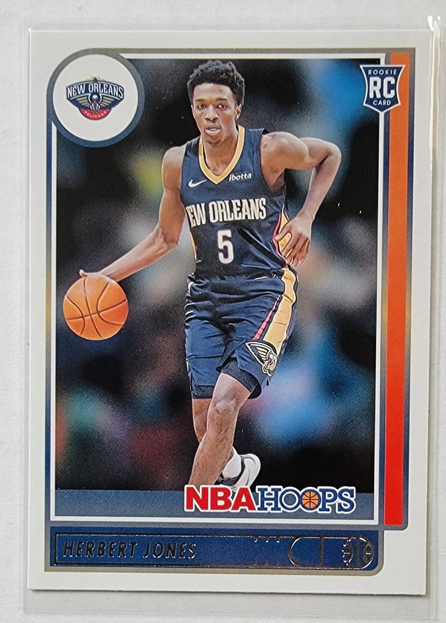 2021-22 Panini NBA Hoops Herbert Jones Rookie Basketball Card AVM1 simple Xclusive Collectibles   