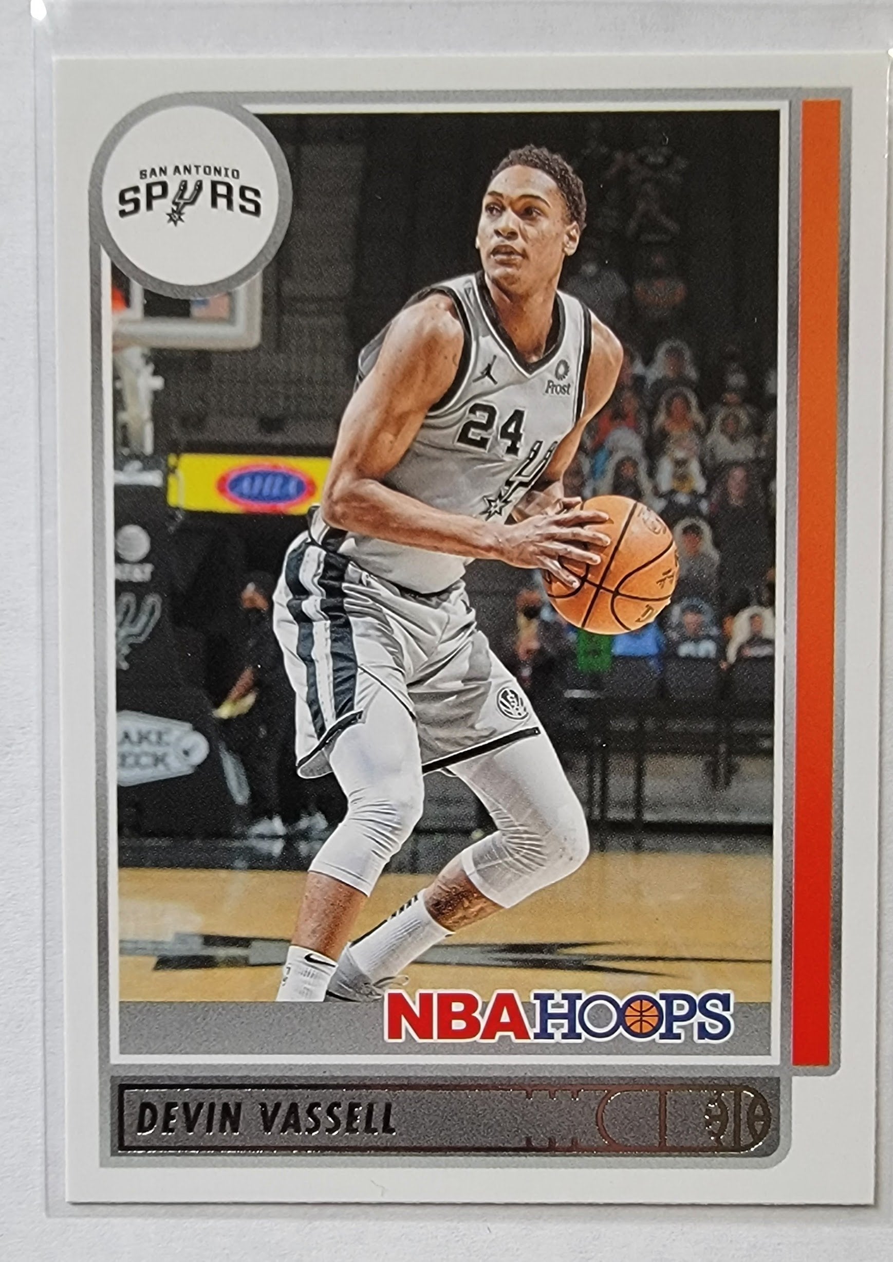 2021-22 Panini NBA Hoops Devin Vassell Basketball Card AVM1 simple Xclusive Collectibles