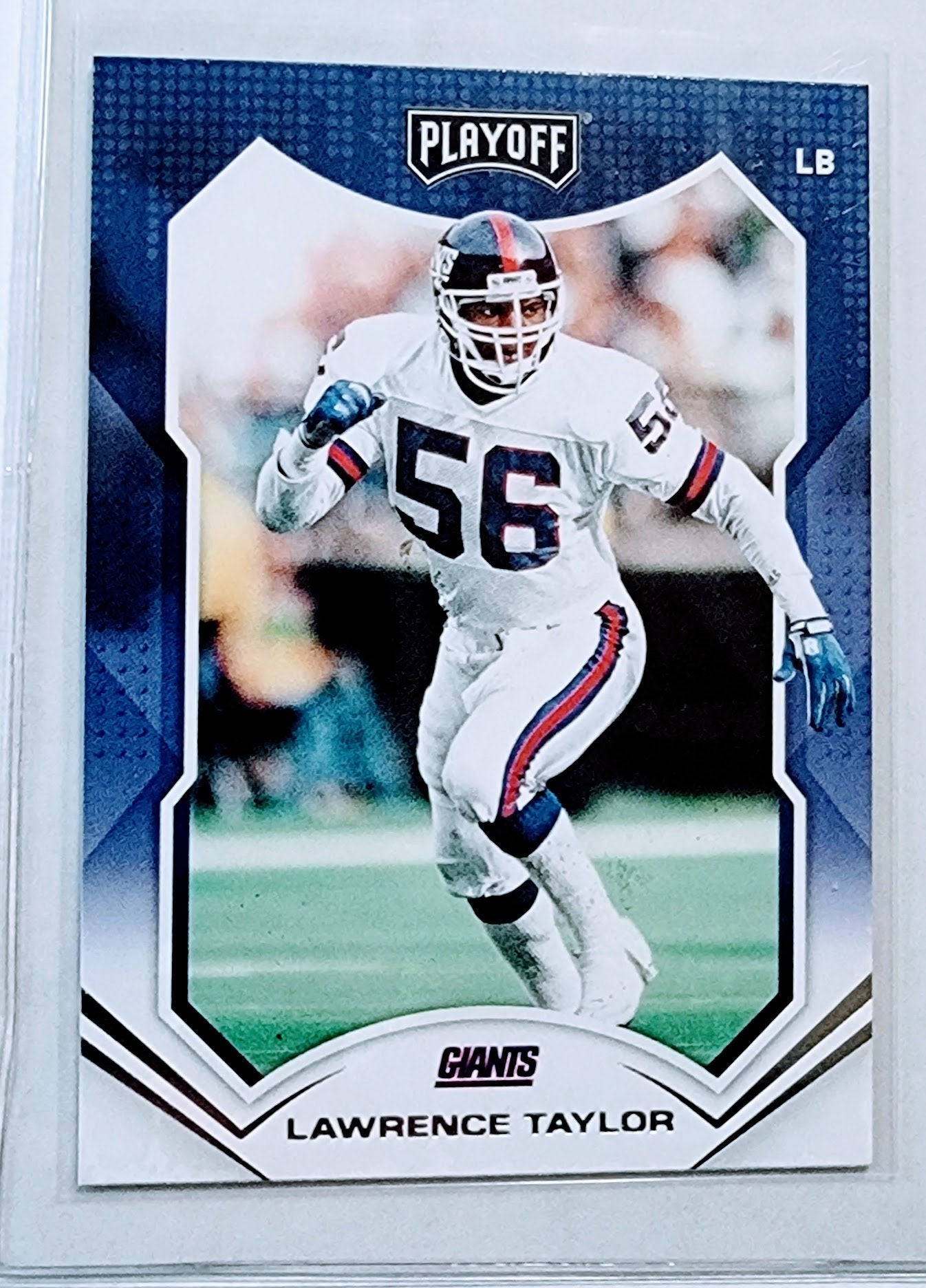 2021 Panini Playoff Lawrence Taylor Football Card AVM1 simple Xclusive Collectibles