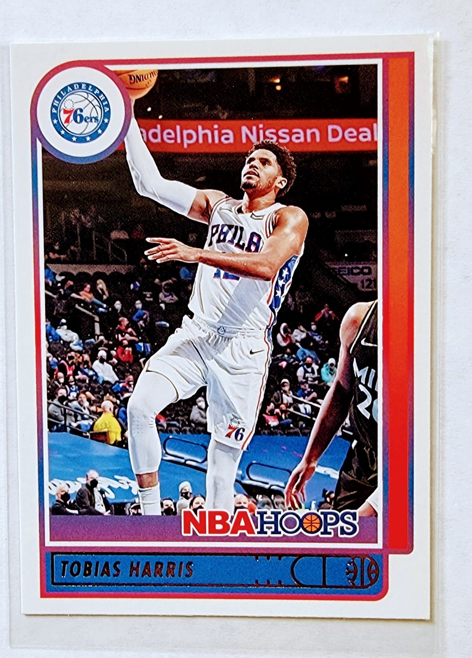 2021-22 Panini NBA Hoops Tobias Harris Basketball Card AVM1 simple Xclusive Collectibles