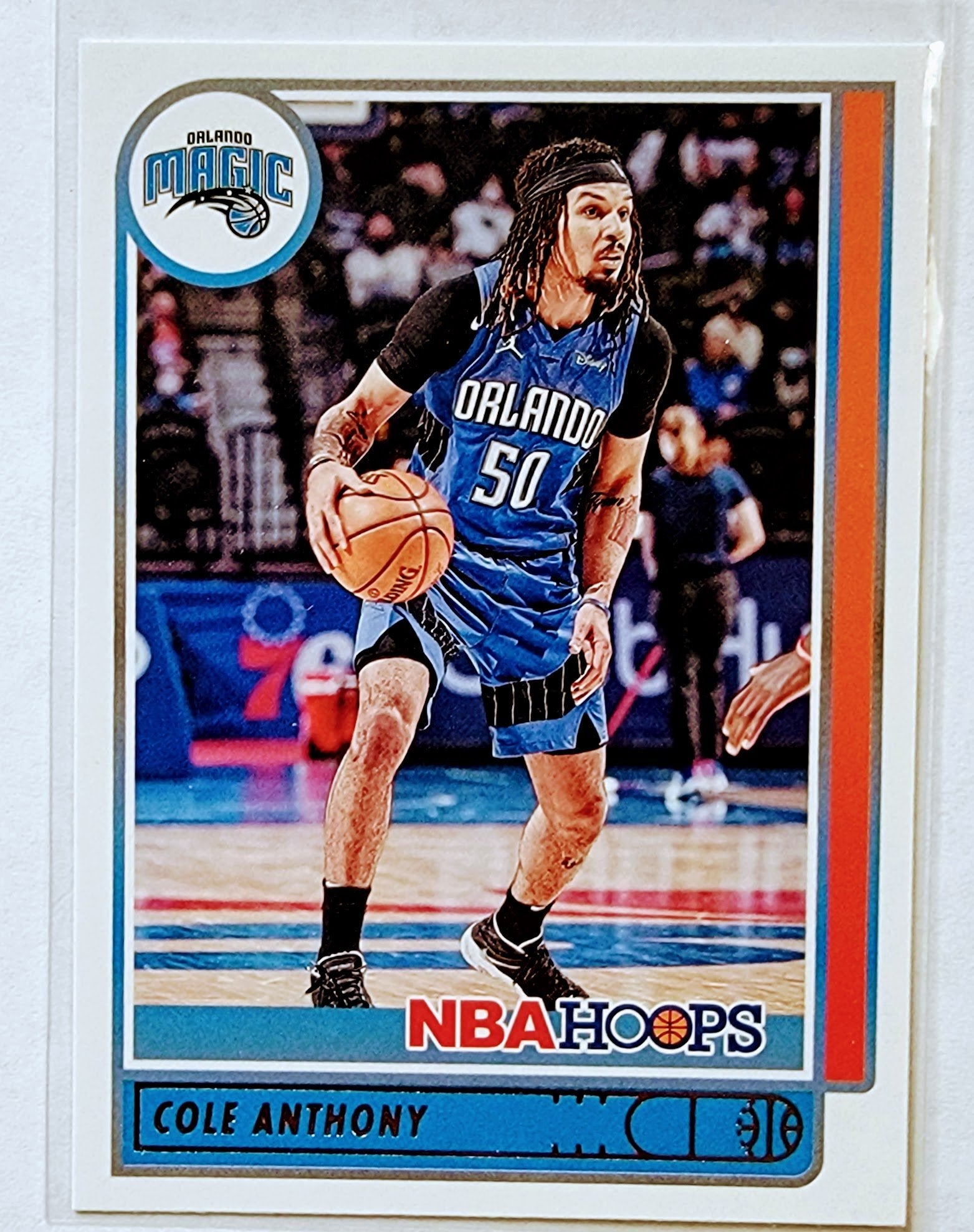 2021-22 Panini NBA Hoops Cole Anthony Basketball Card AVM1 simple Xclusive Collectibles