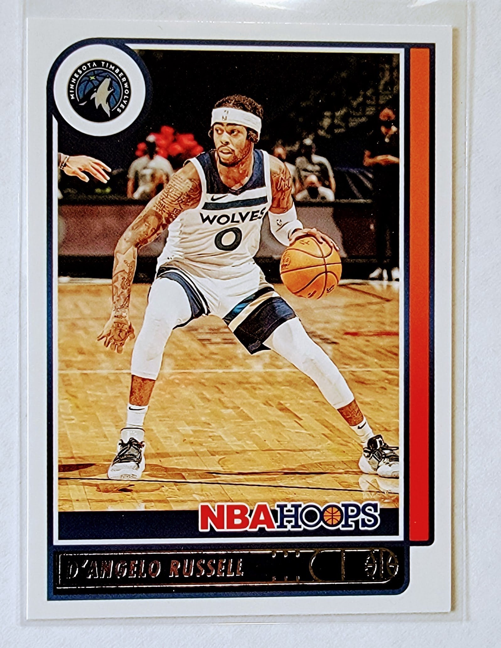 2021-22 Panini NBA Hoops D'Angelo Russell Basketball Card AVM1 simple Xclusive Collectibles